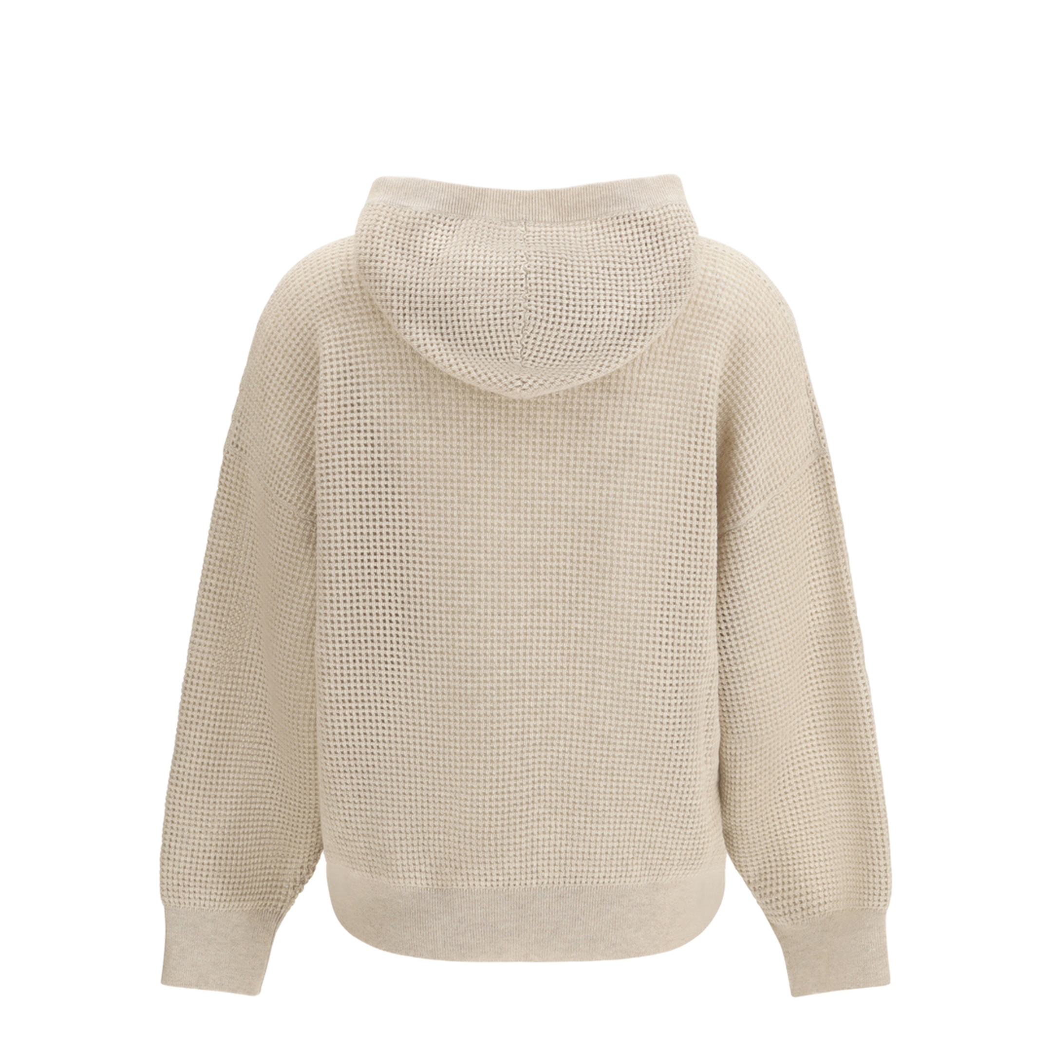 Sparkling Net Cotton Hooded Sweatshirt - Image 2