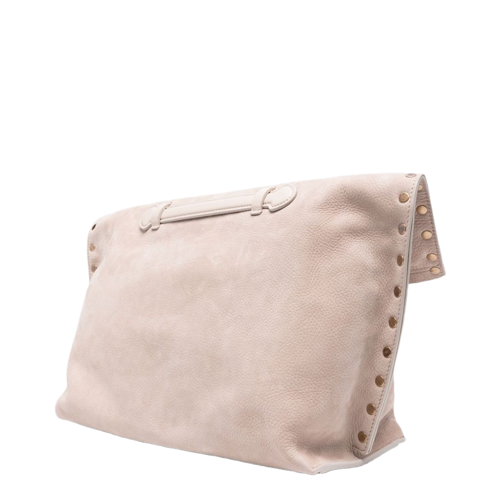 Suede Leather Handbag - Image 3