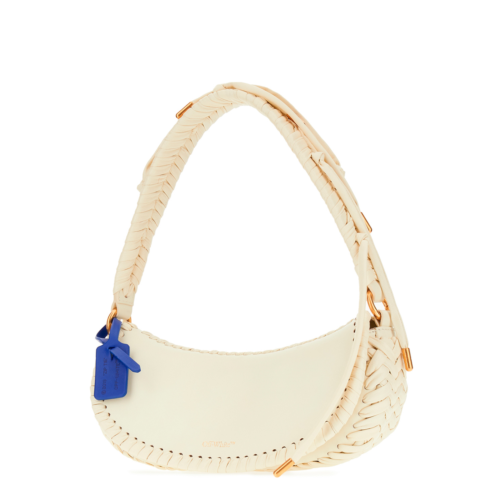 Calf Leather Shoulder Bag - Ivory - Image 2