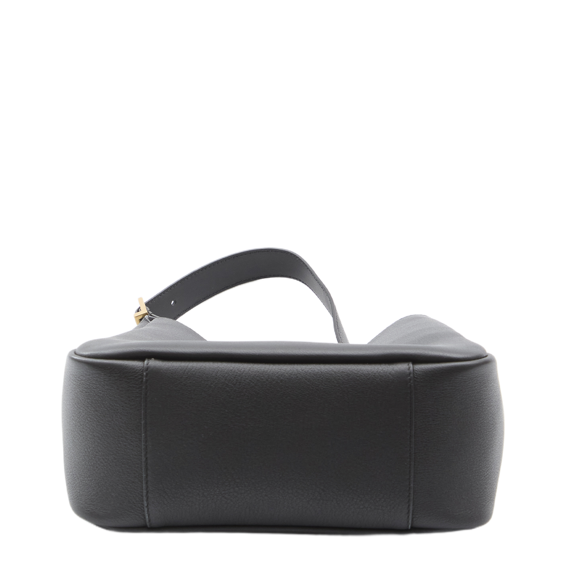 Le 5 à 7 Small Grained Leather Hobo Bag - Black - Image 3