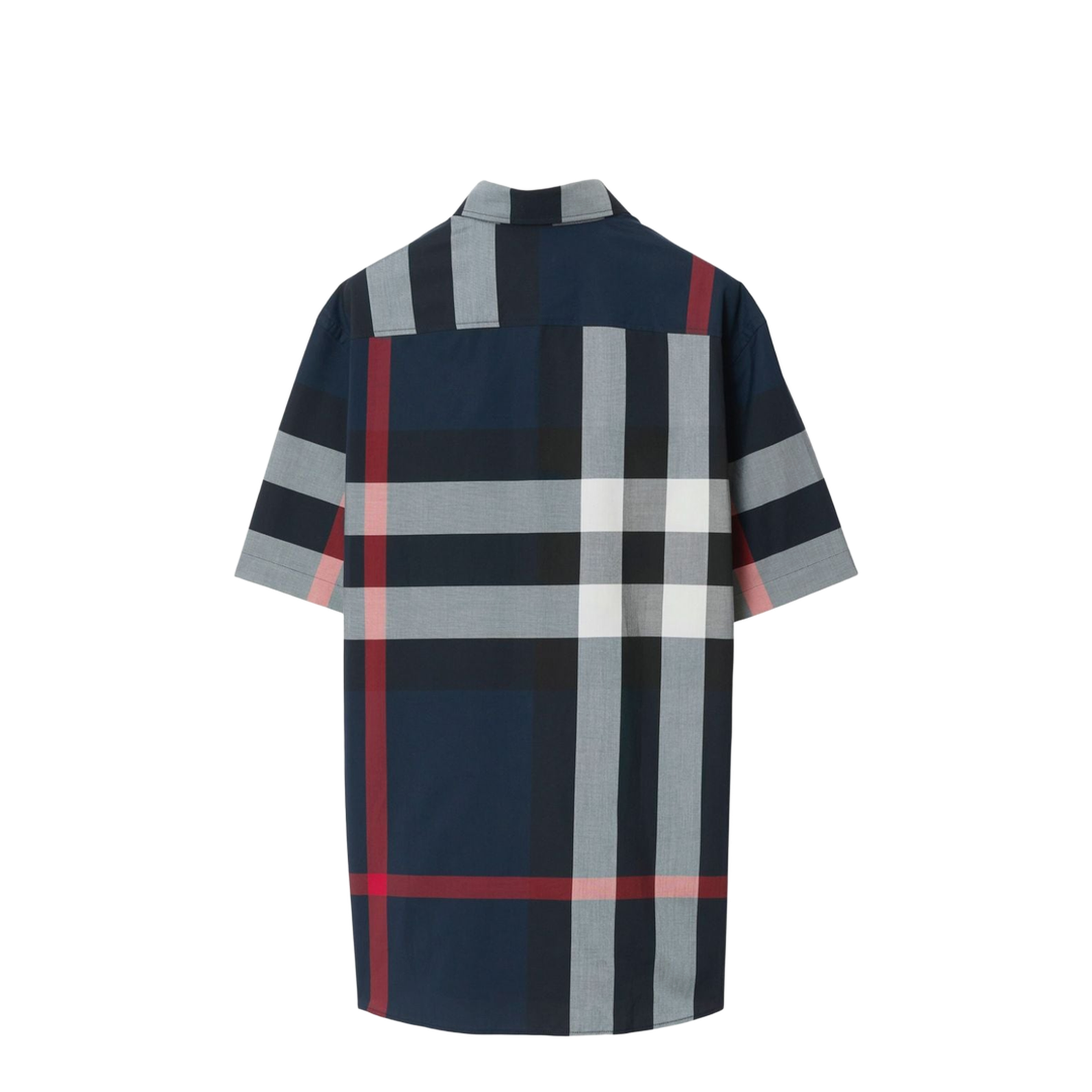 Cotton Check Pattern Shirt - Image 3