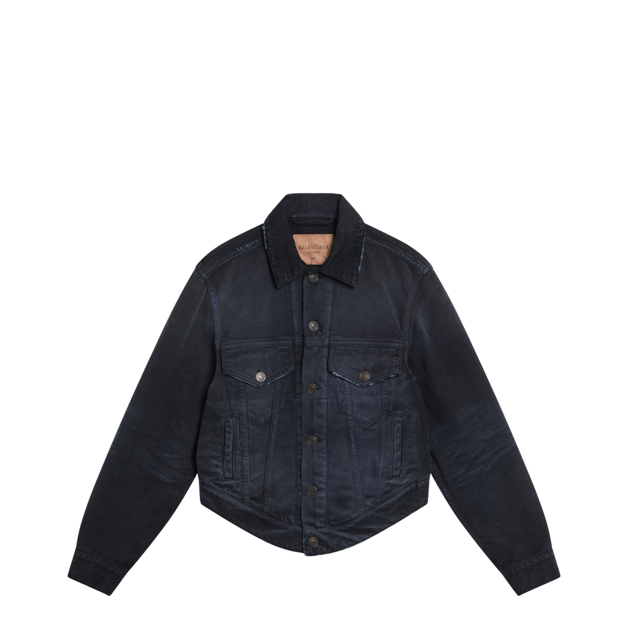 Denim Jacket with Pockets - Image 1