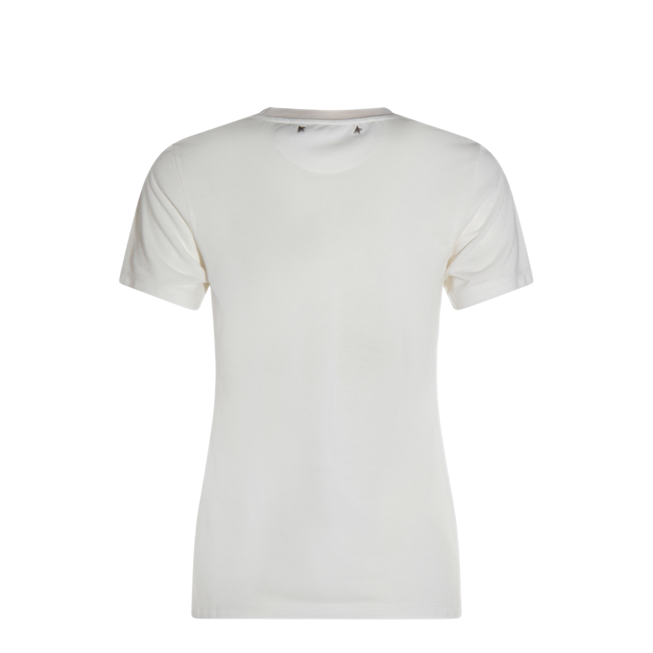 White T-Shirt with Print on the Front - Image 4
