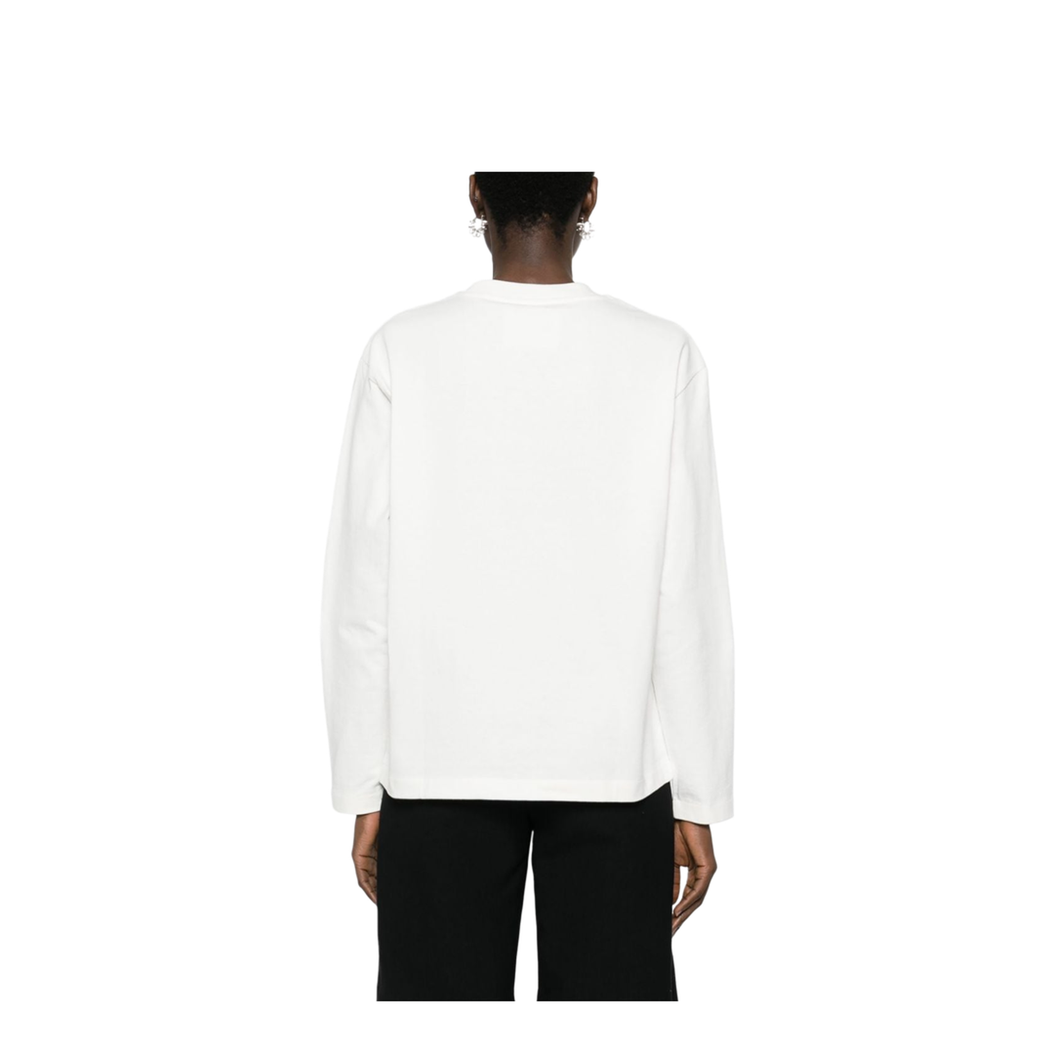 Ivory Cotton T-Shirt - Image 3