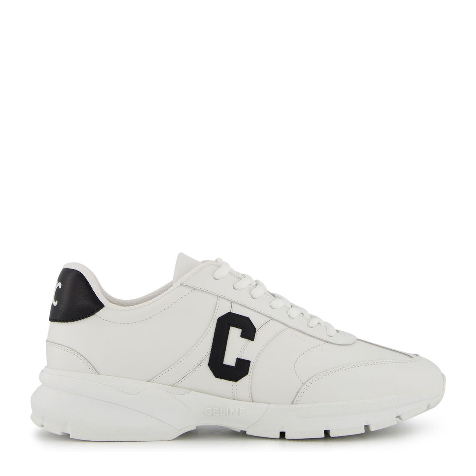 Runner CR-02 Low Lace-Up Sneaker in Calfskin - Image 1
