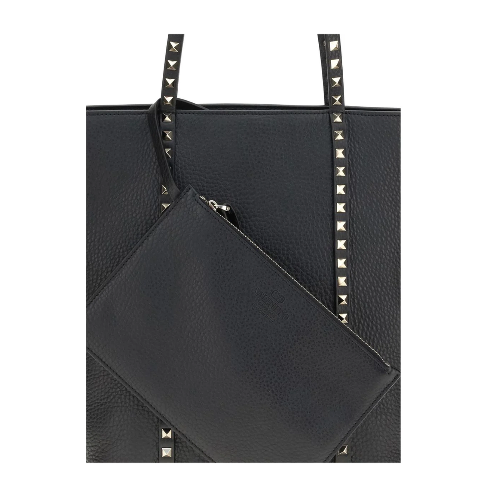 Rockstud Tote Bag Black - Image 4