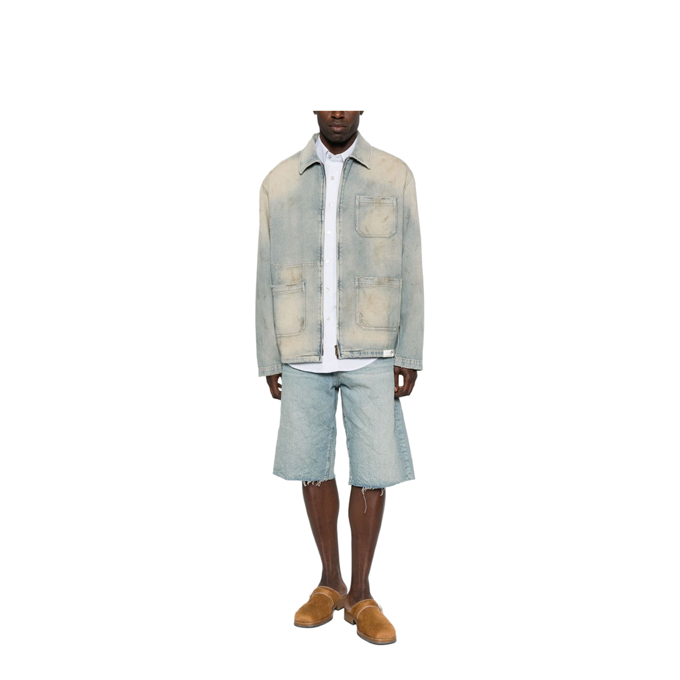 Denim Cotton Jacket - Image 5