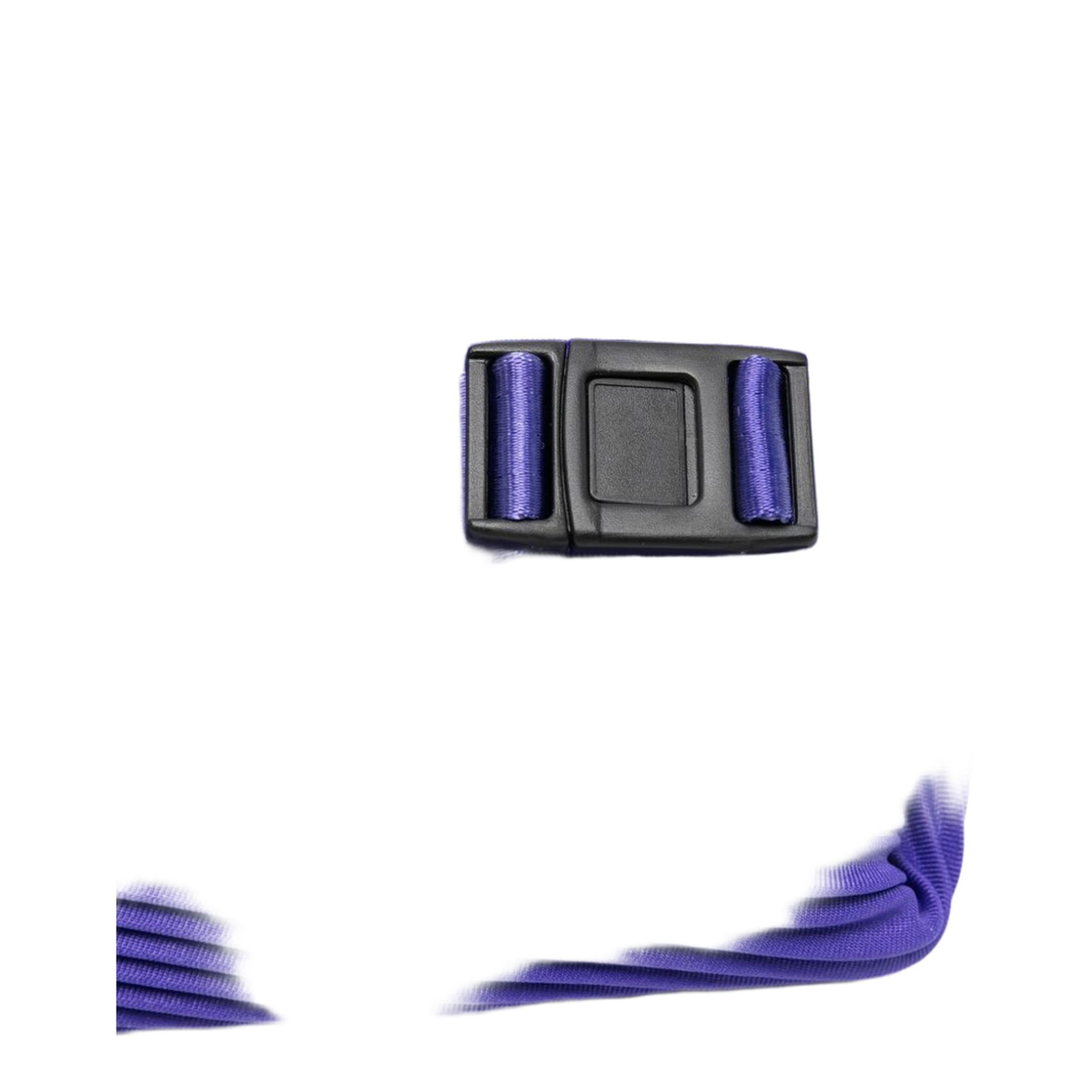 Bias Pleats Polyester Waist Bag - Purple - Image 5
