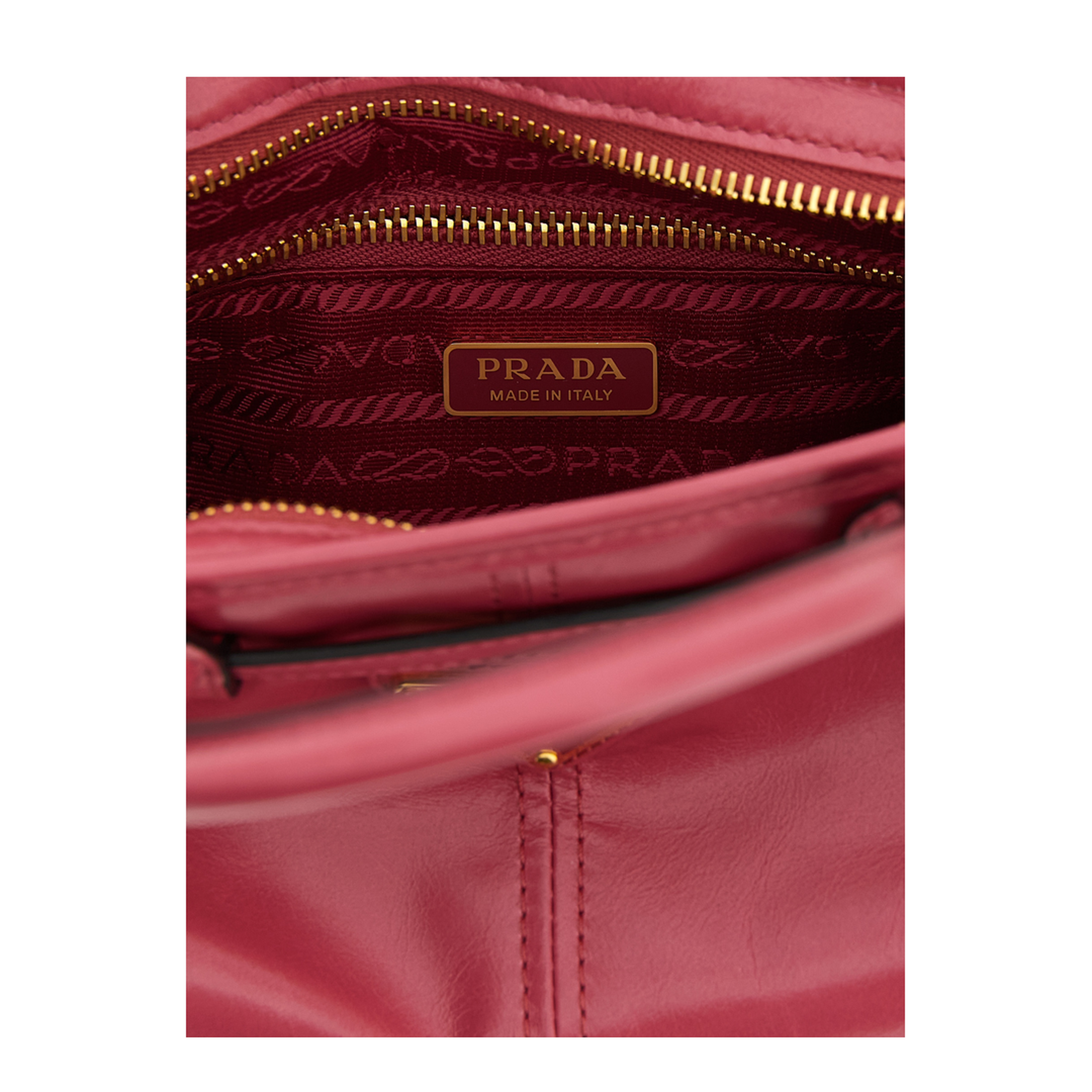 Bonnie Mini Brushed Calfskin Handbag - Peony - Image 2