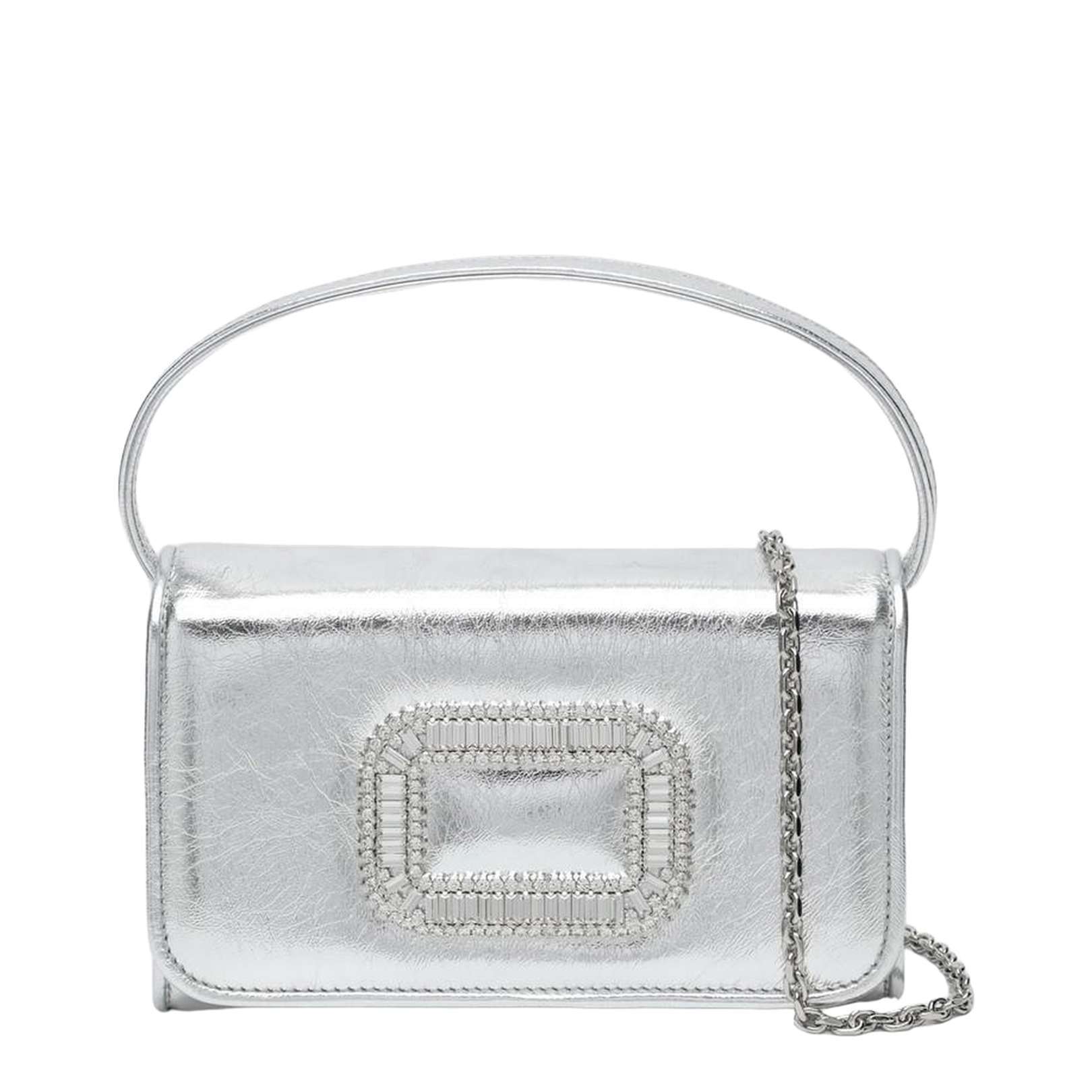 Silver Micro Pilgrim Bag - Image 1