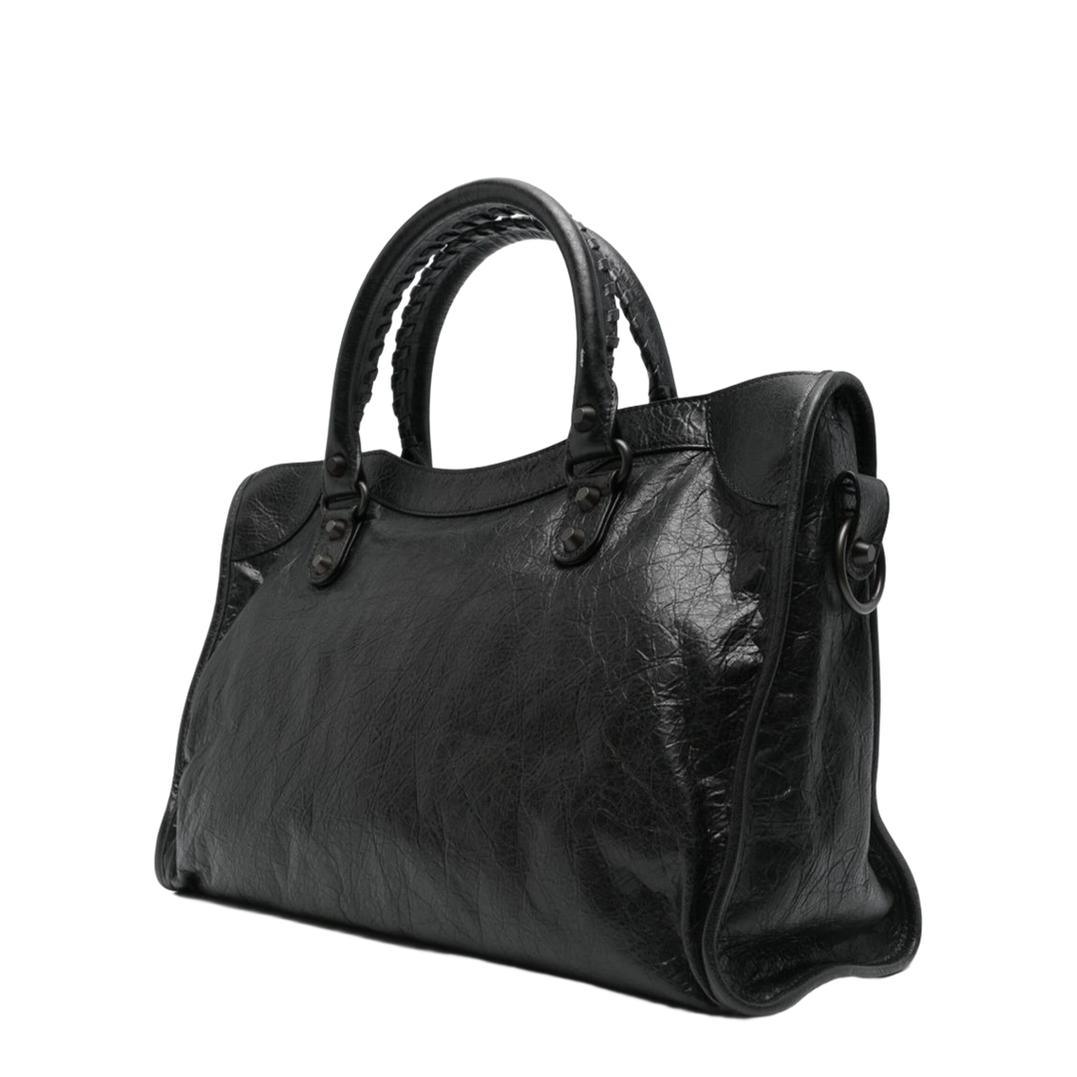 Le City Medium Calfskin Bag - Black - Image 5