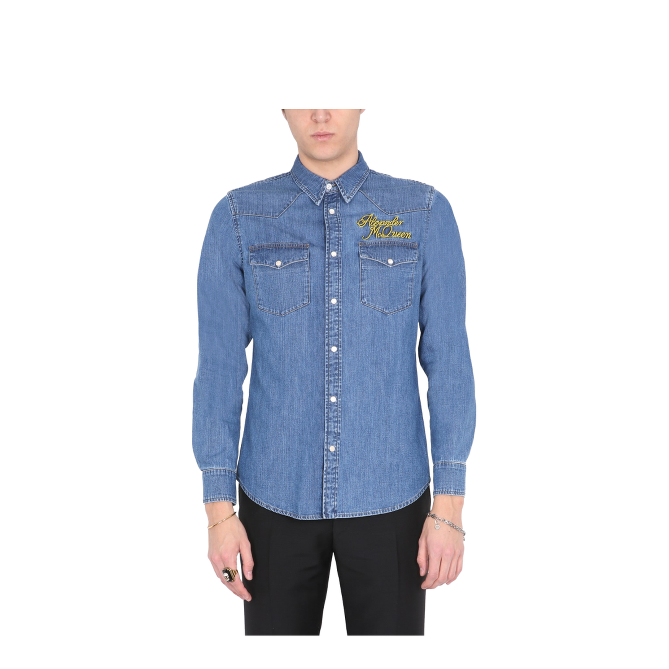 Shirt with Embroidered Logo - Image 1