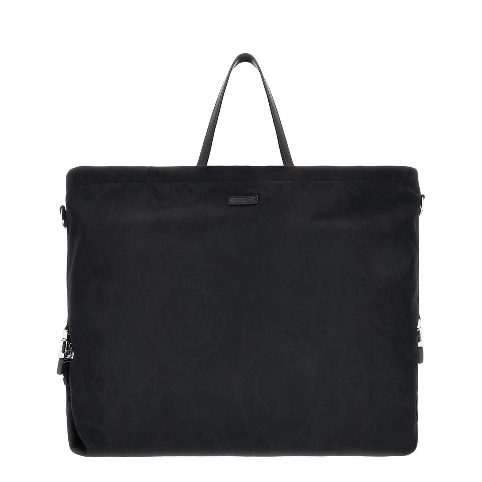 La Medusa Nylon Tote - Black - Image 1
