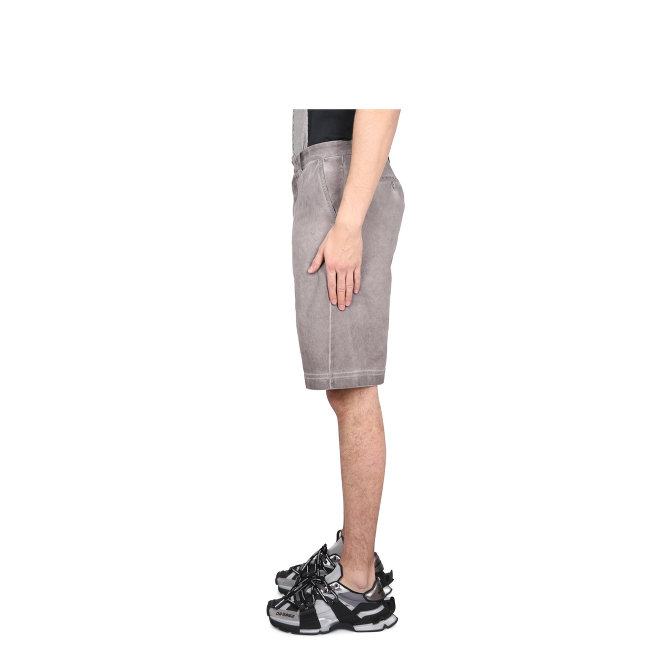 Bermuda Shorts with Logo Plaque - Image 3