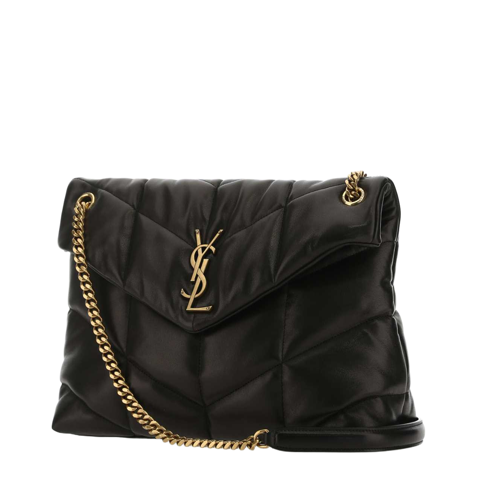 Puffer Medium Nappa leather Shoulder Bags - Black - Image 3