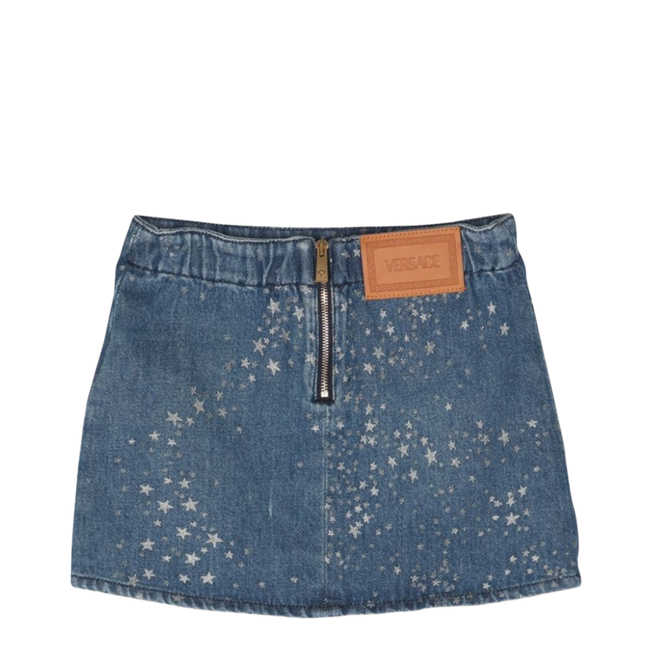 Glitter Denim Skirt - Image 2