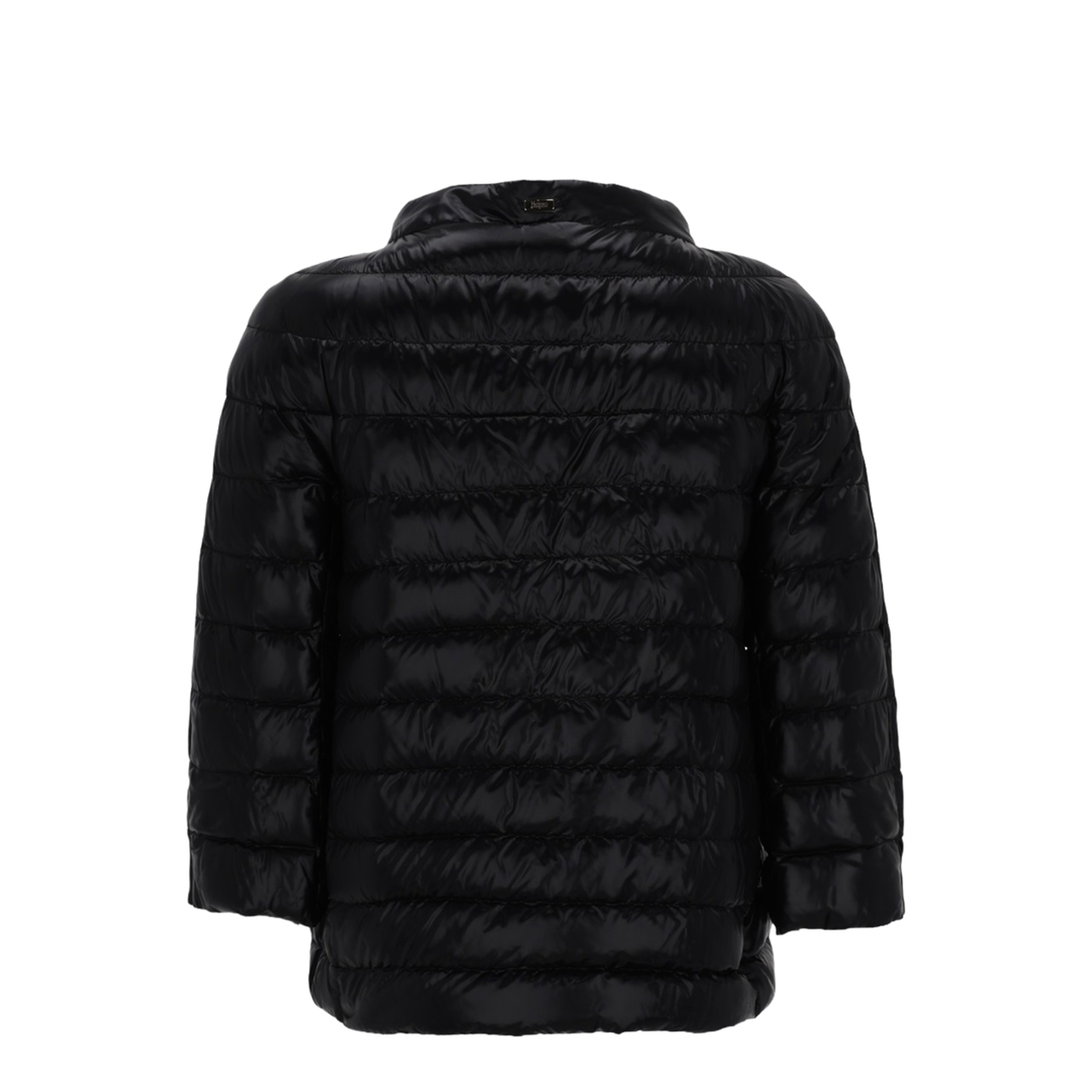 Cropped Padded Down Jacket - Image 3