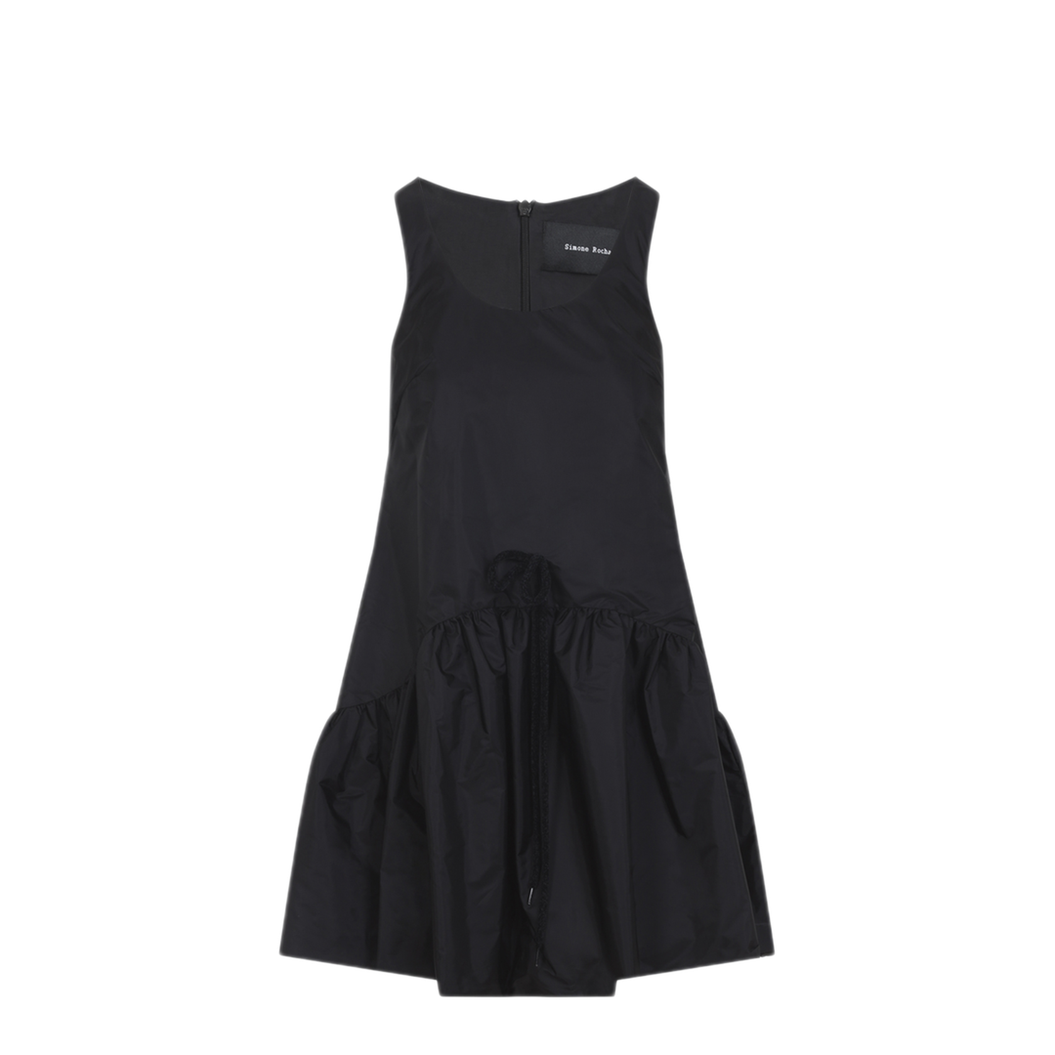 Tapered Back Peplum Mini Dress - Image 2