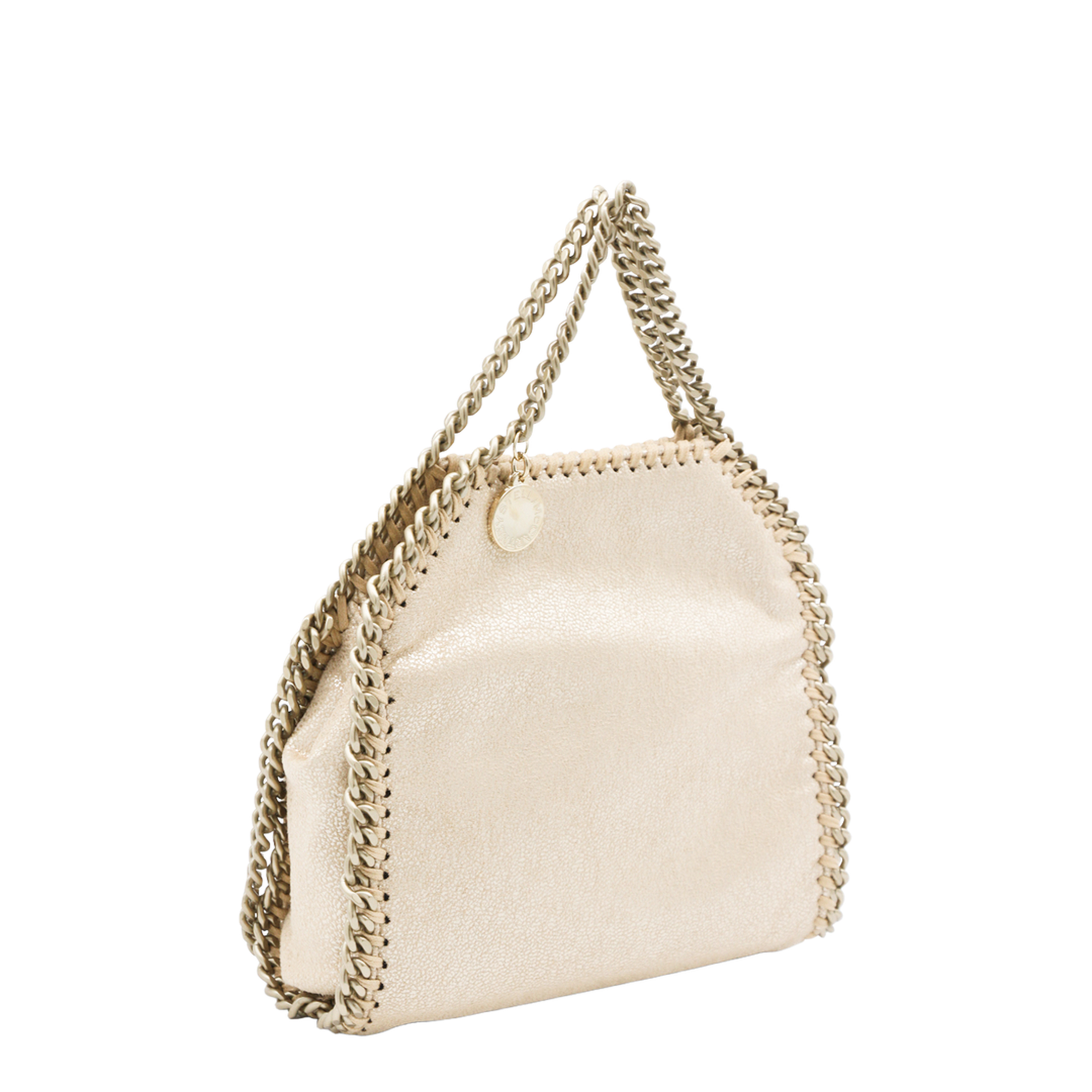Falabella Tiny Polyester Handbag - Gold - Image 3