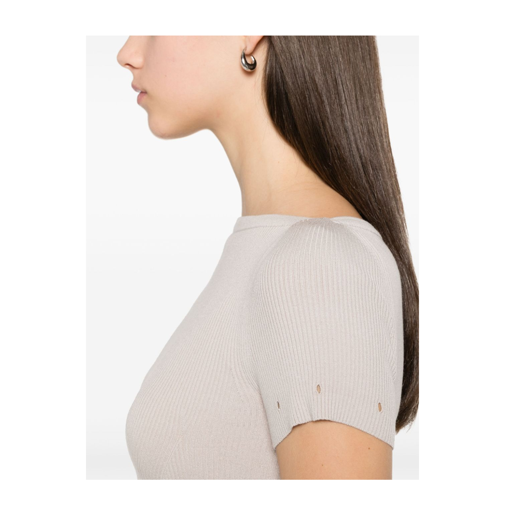 Layered Crewneck Sweater - Image 2