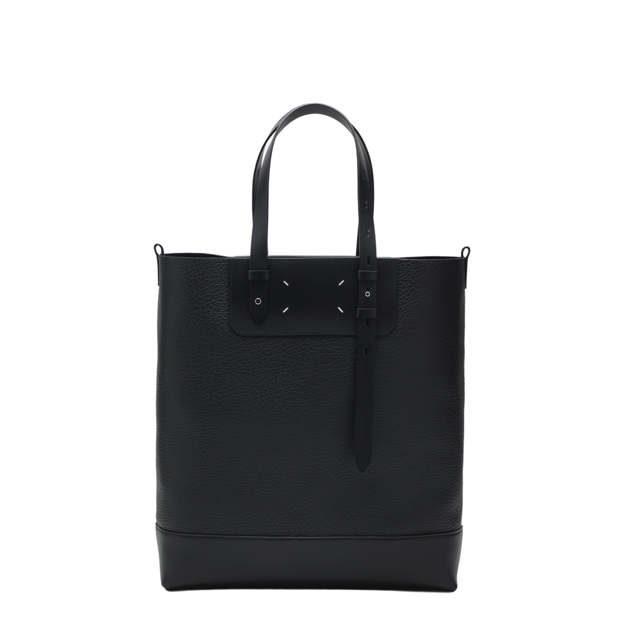 Black Vertical Shopping Bag - Image 1