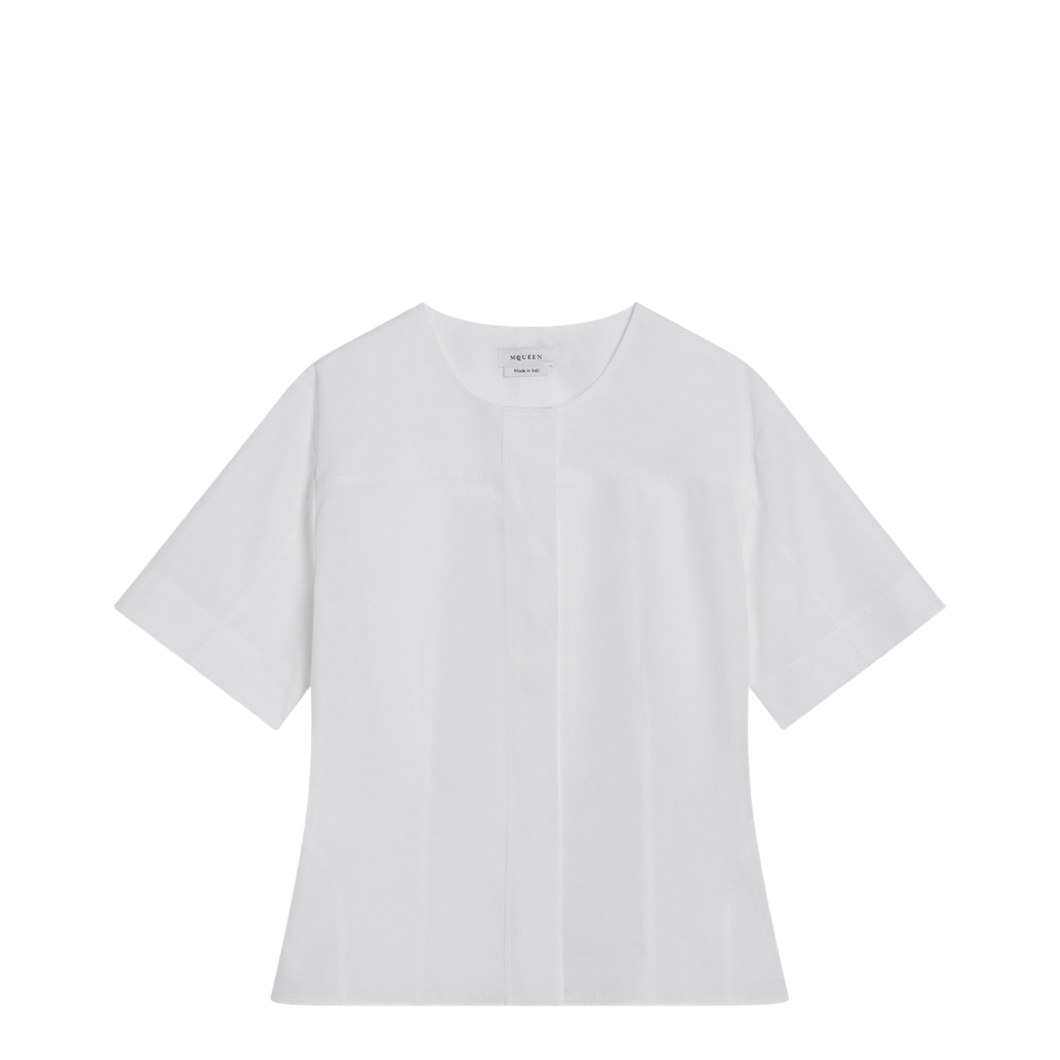 Cotton Short-Sleeve Top - Image 1