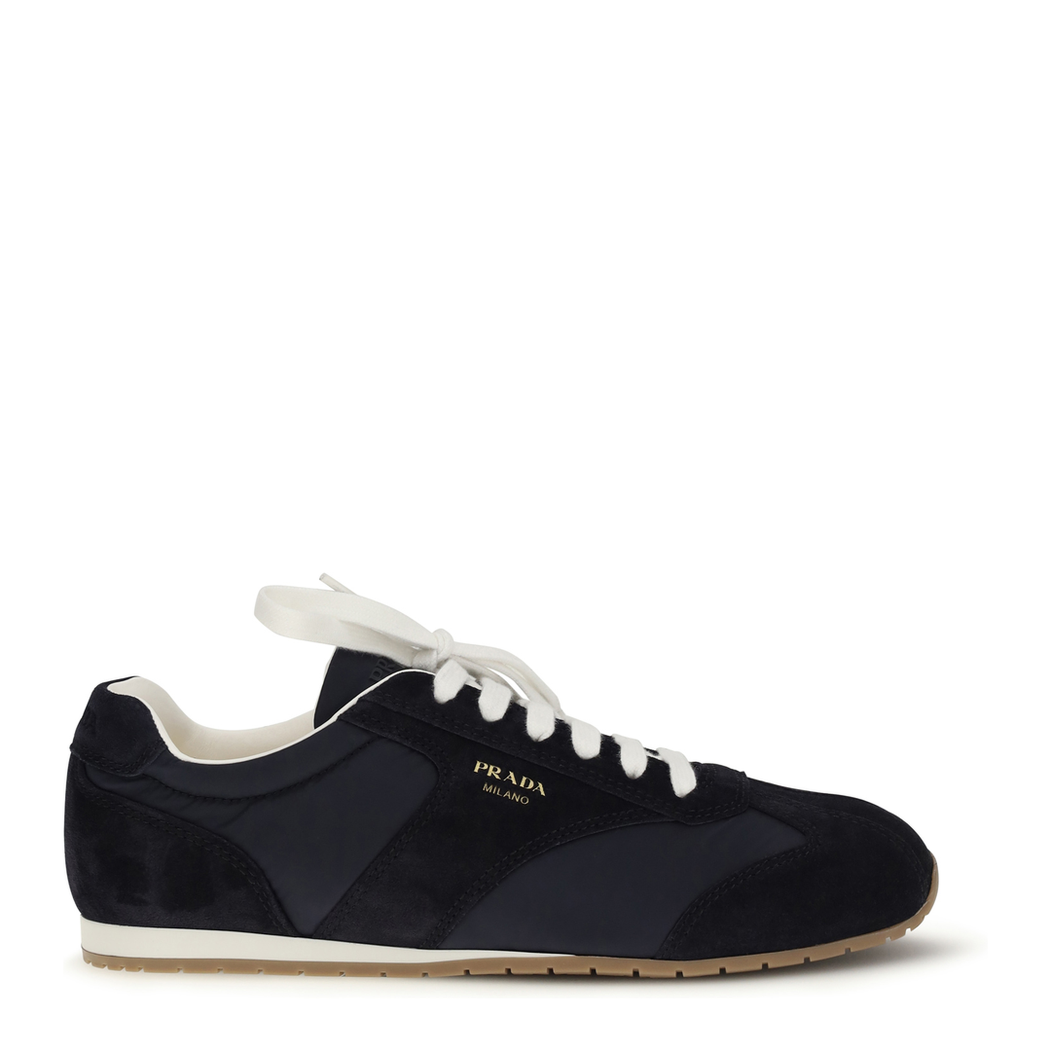 Suede and Fabric Sneakers - Image 1