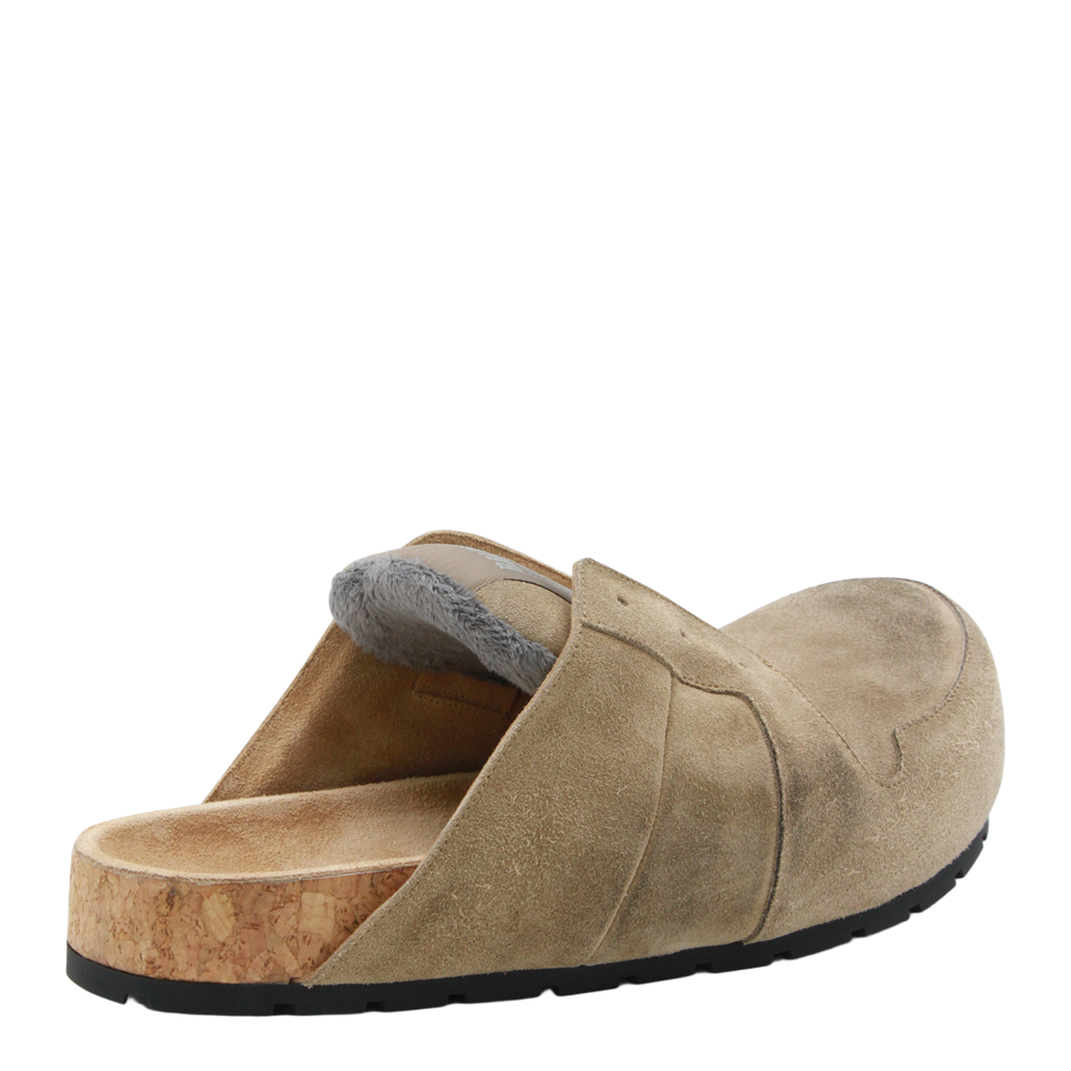 Dumbo Sabot in Distressed Suede Calfskin - Image 6