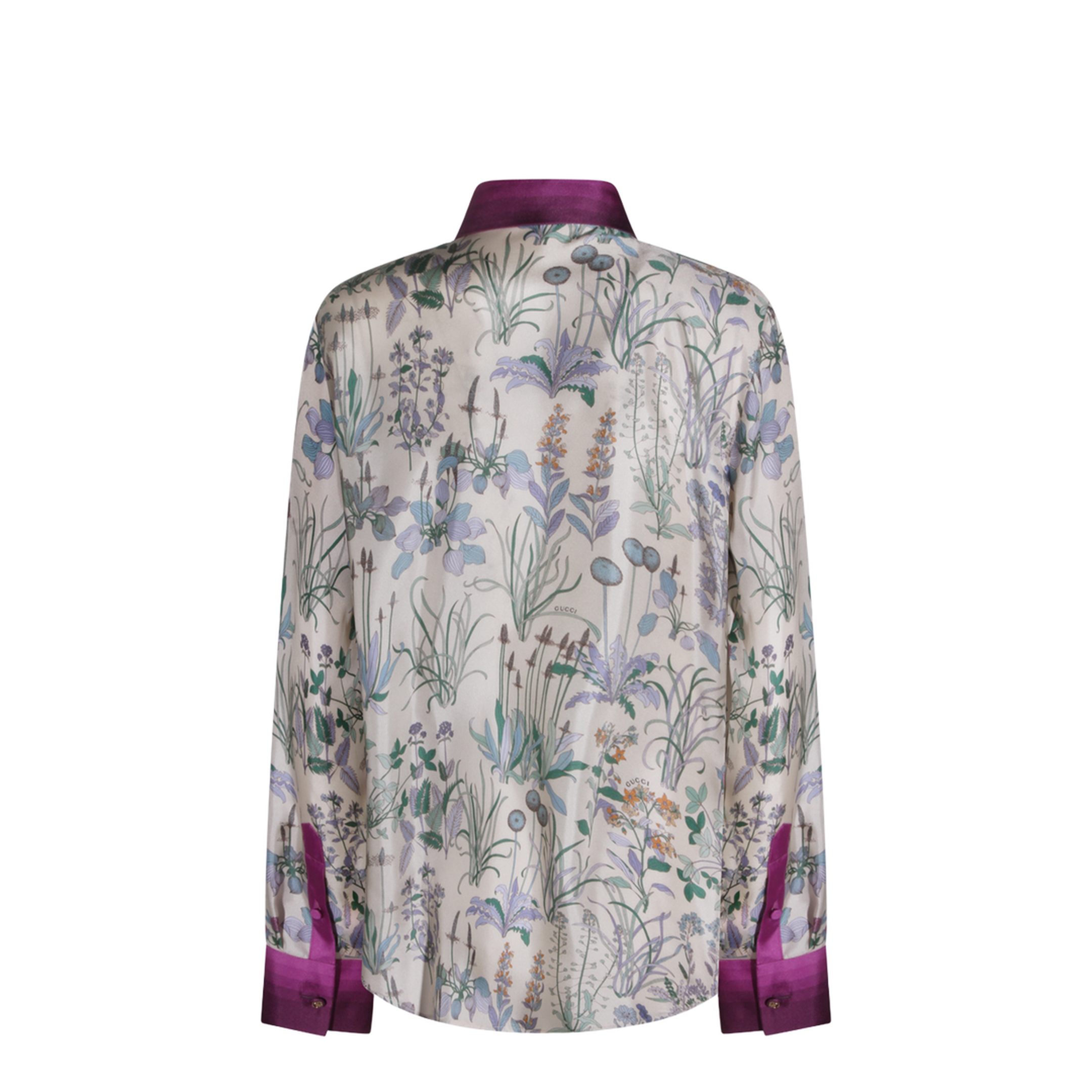Printed Silk Twill Shirt - Image 4