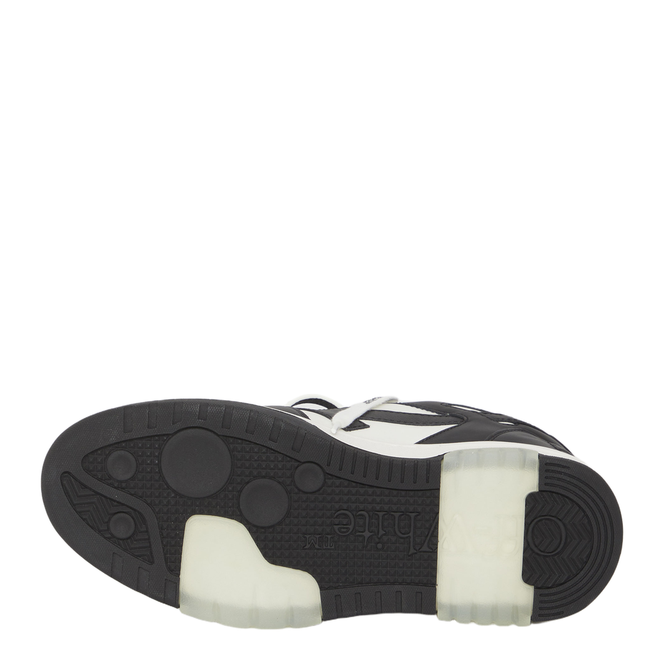 Out Of Office Leather Sneakers - Black - Image 4