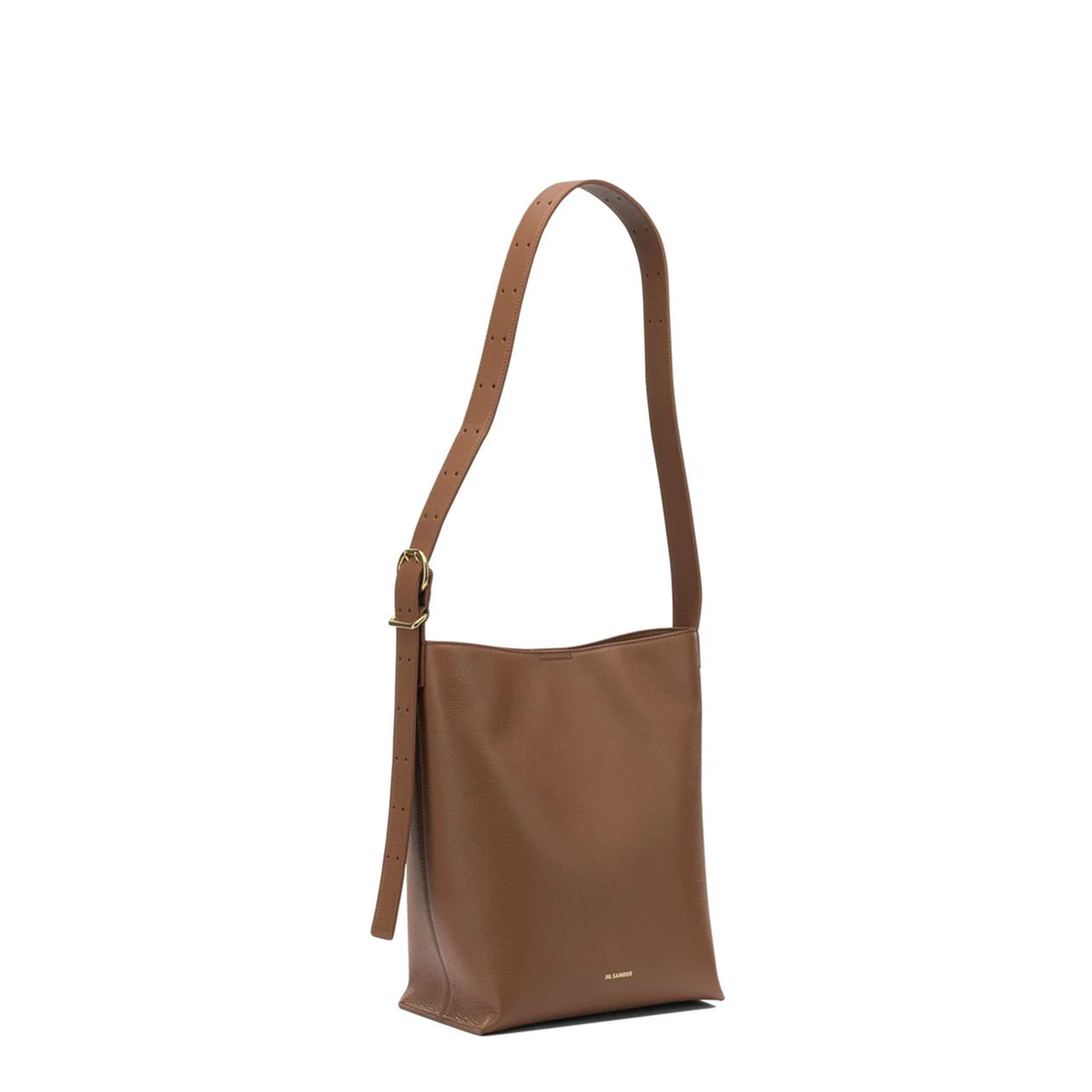 Cannolo Small Shoulder Bag Leather Brown - Image 2