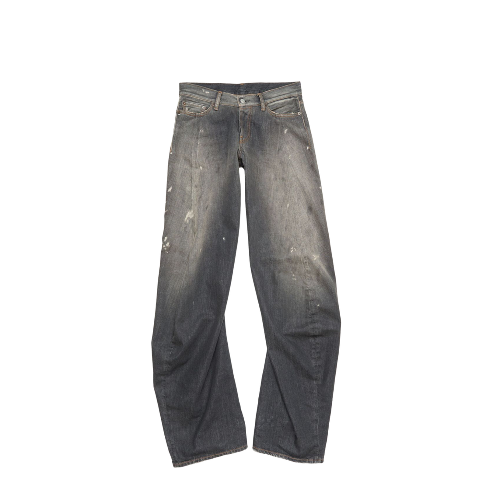 Loose Fit Jeans - Black - Image 1