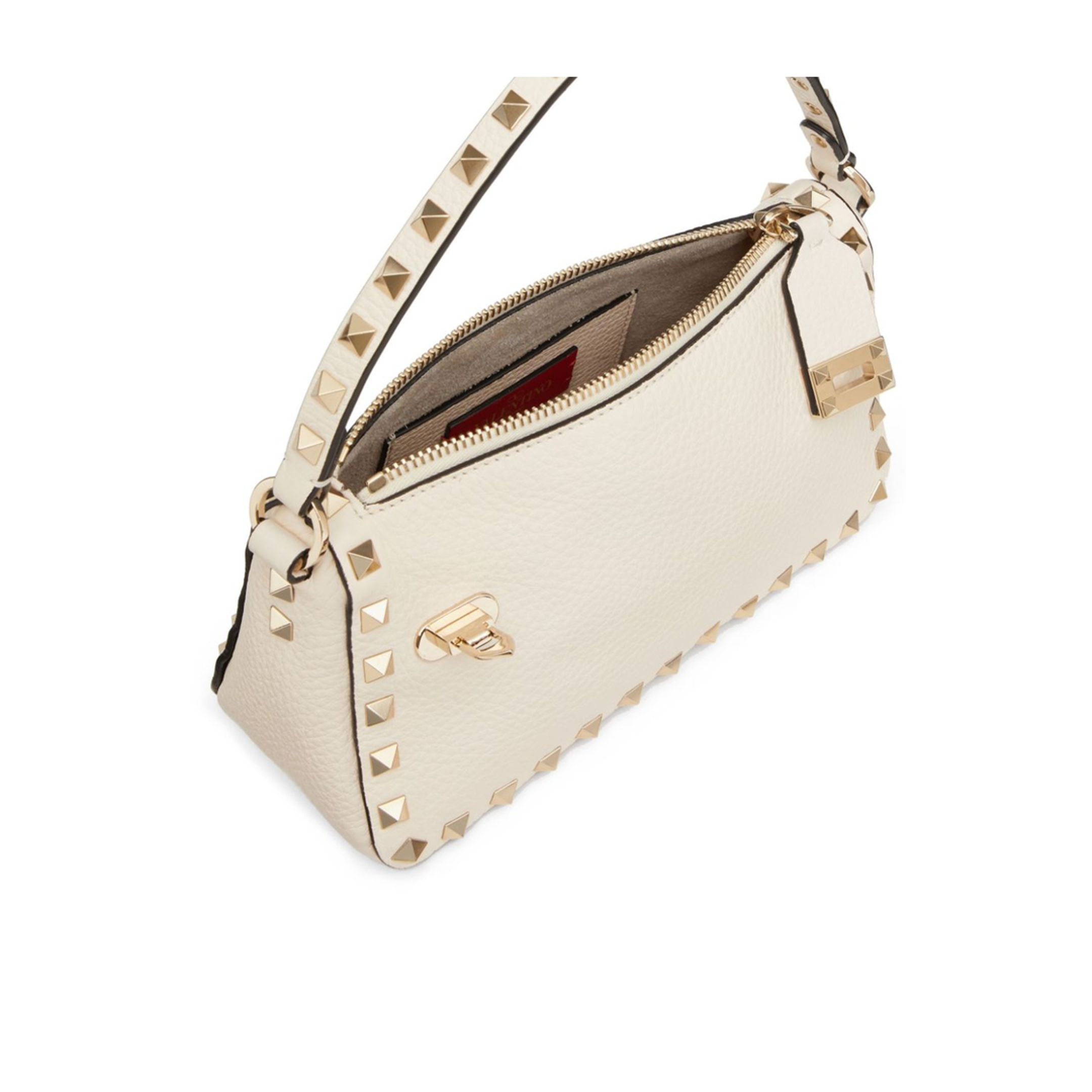 Rockstud Small Leather Shoulder Bag - Image 3