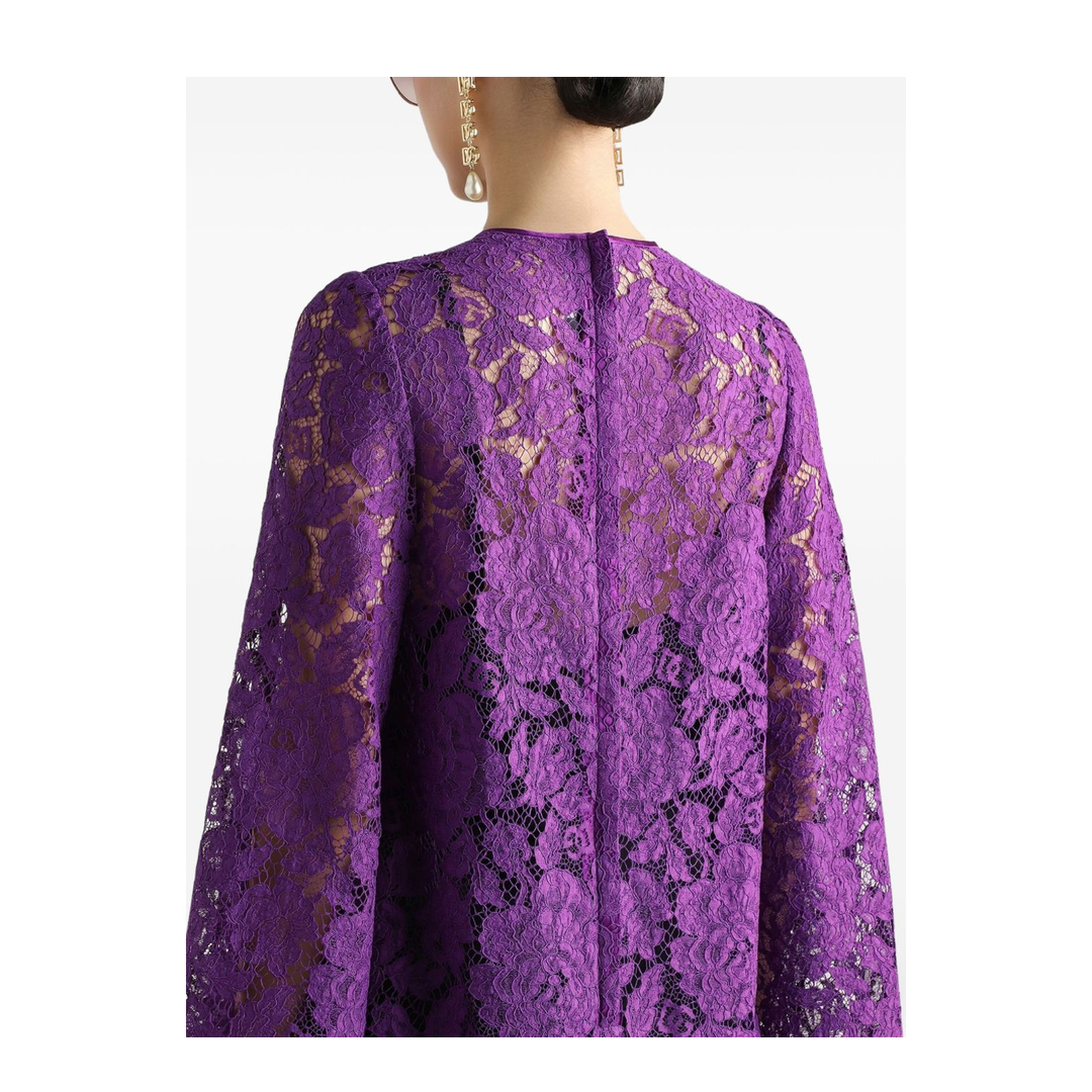 Cordonetto Lace Short Dress - Image 2