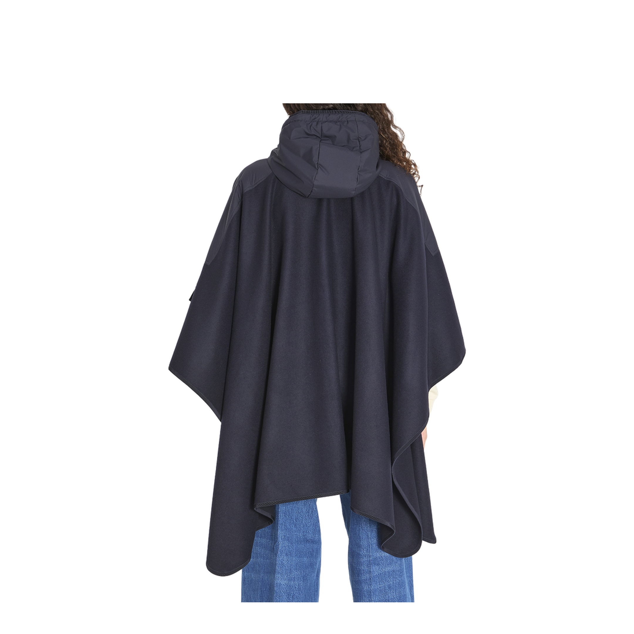 Wool and Nylon Cape - Image 4