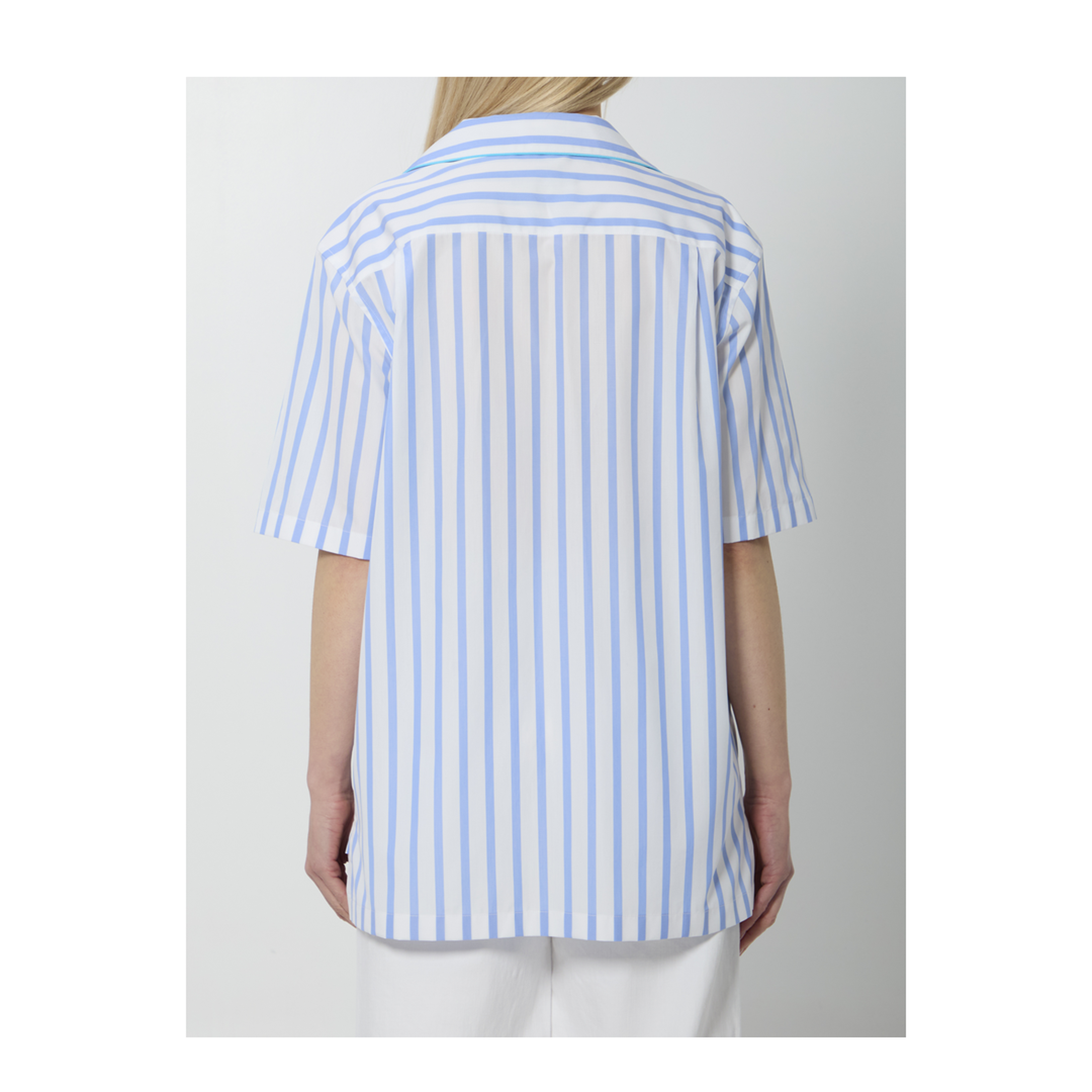 Striped Poplin Shirt - Image 4
