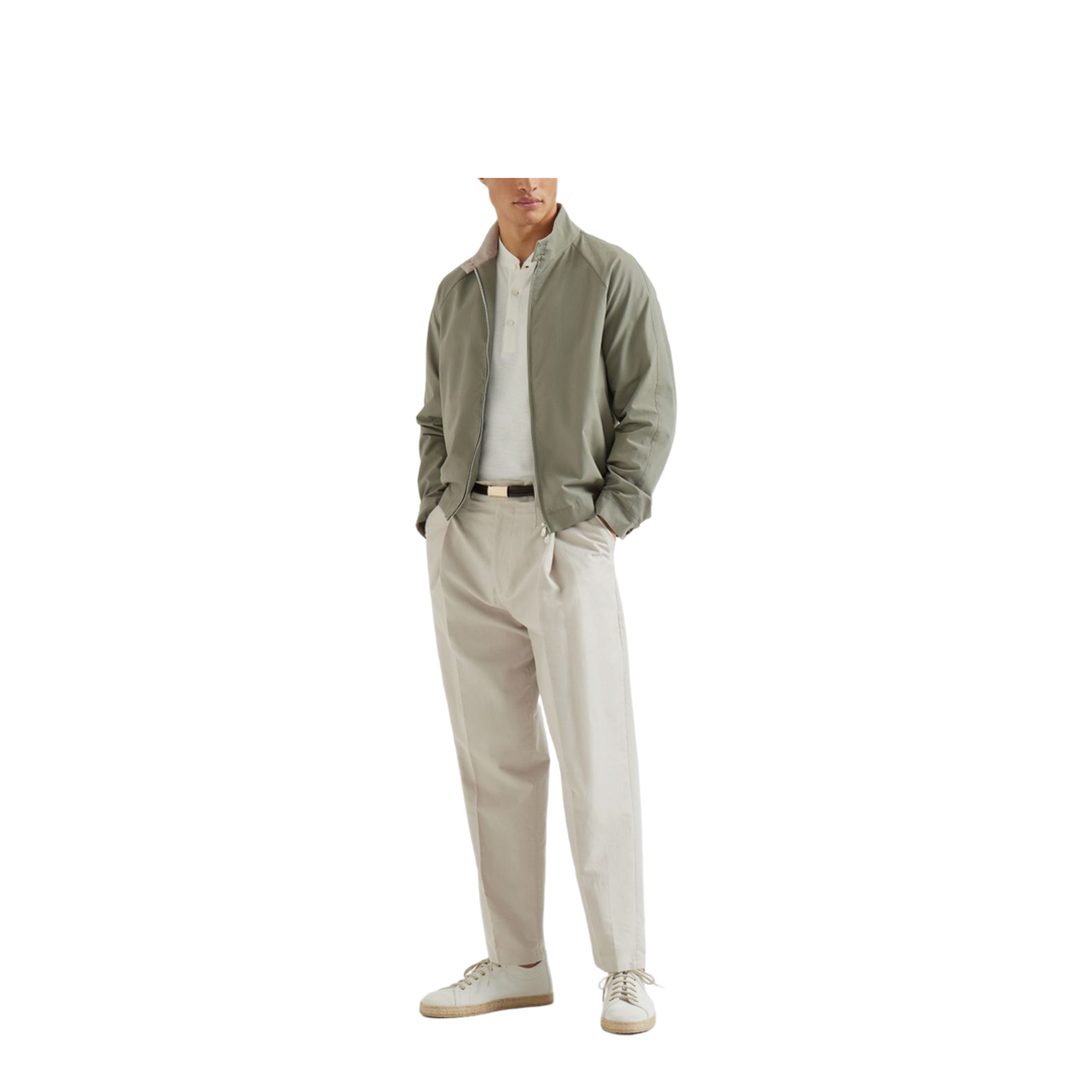 Technical Cotton Full-Zip Jacket - Image 5