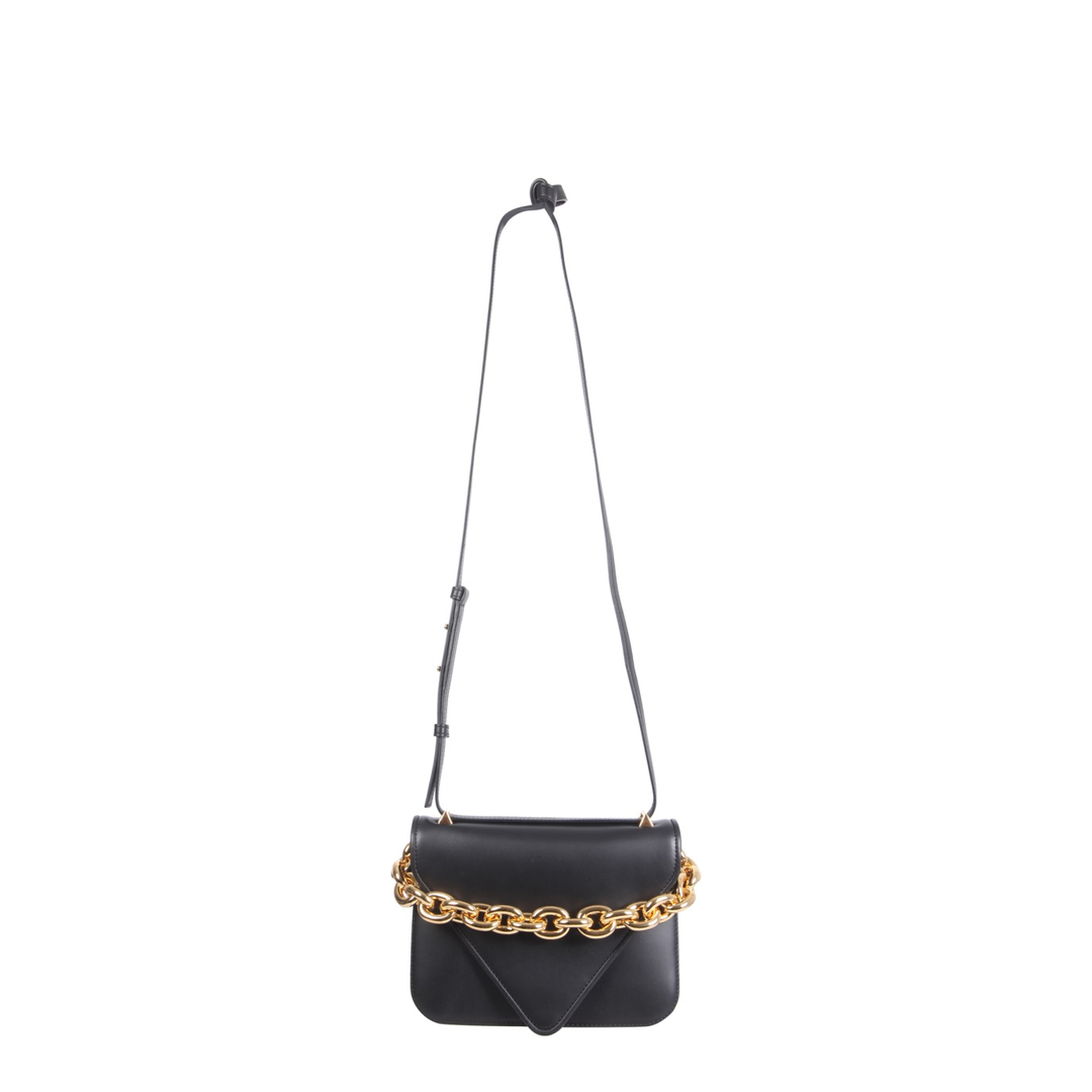 Mount Leather Shoulder Bags - Black - Image 1