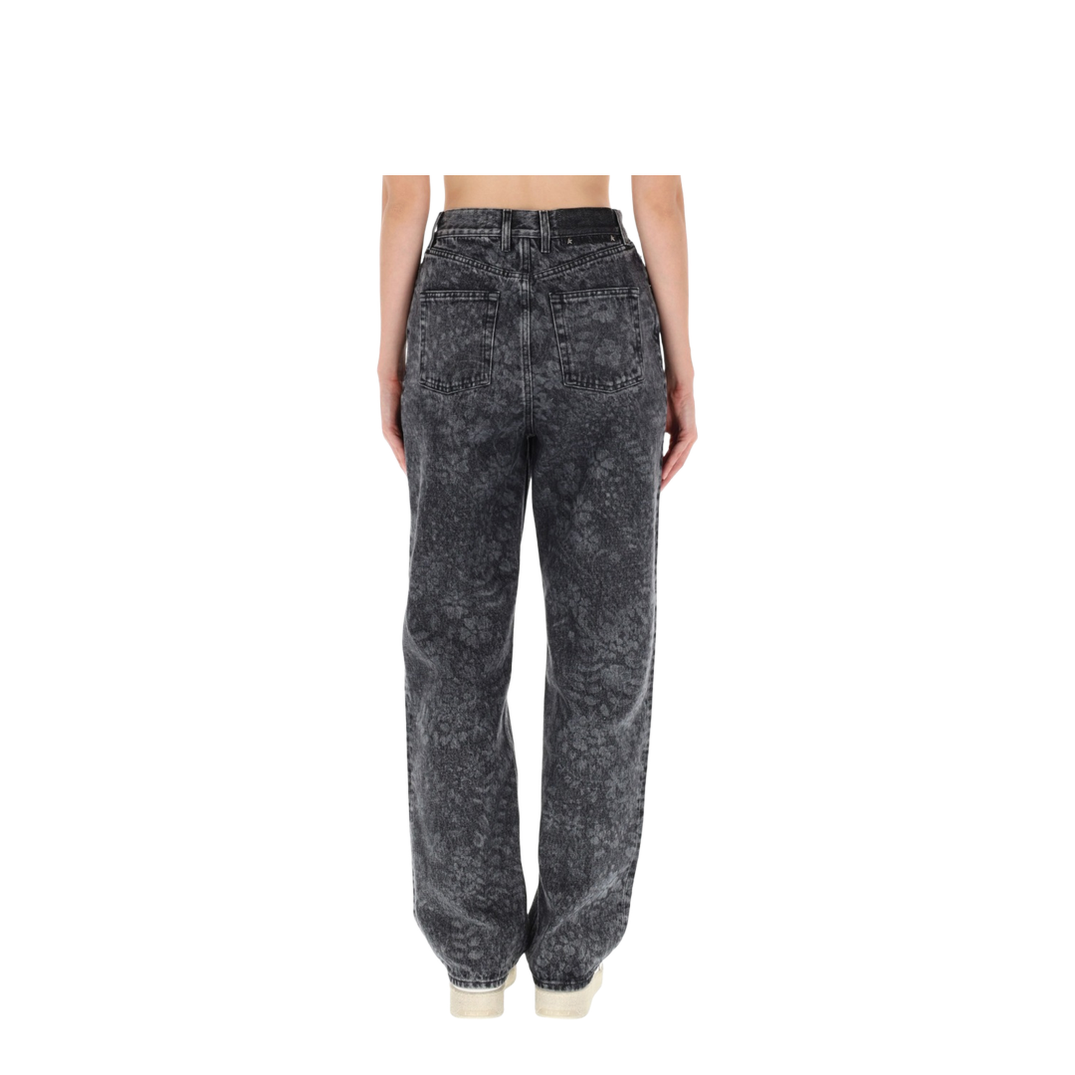 JEANS WITH FLORAL PATTERN - Image 4