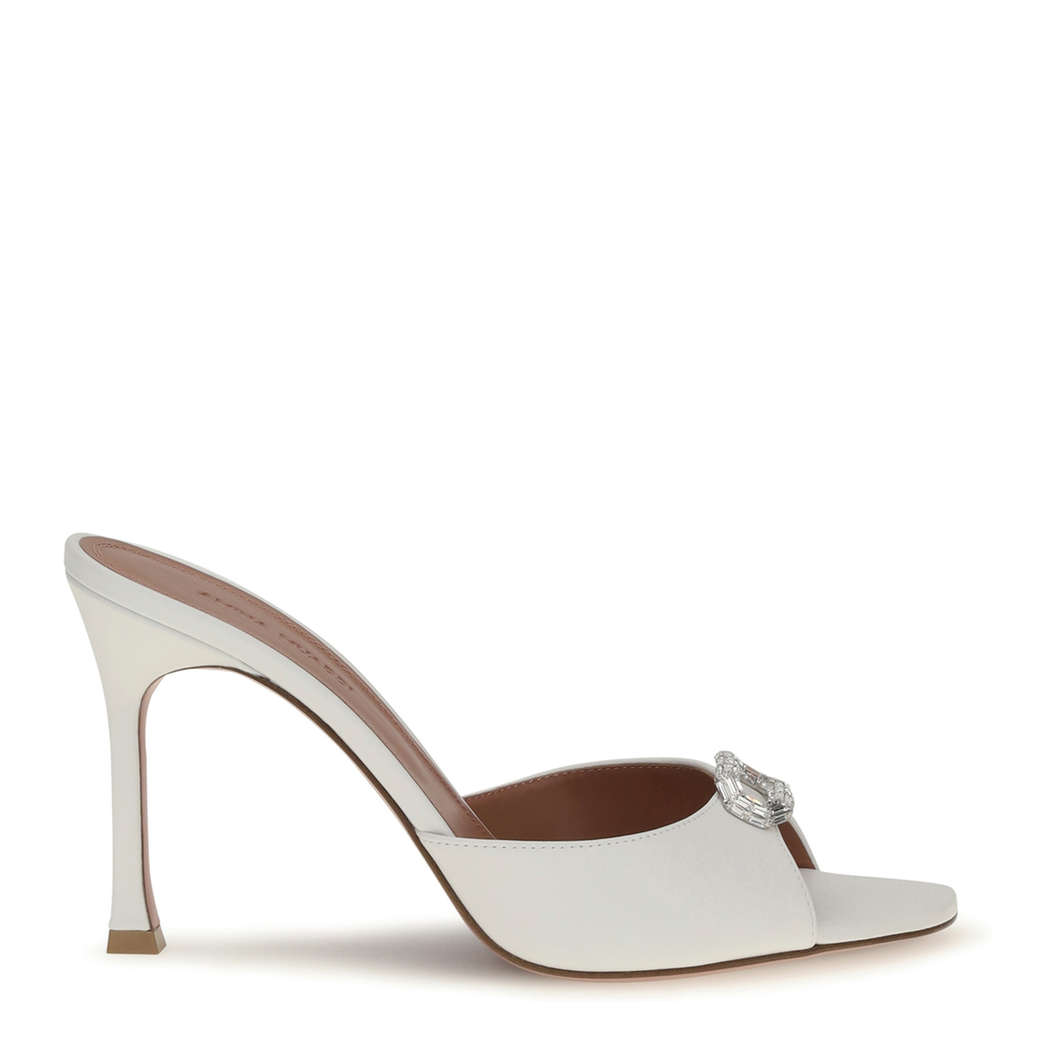 Camelia Leather Mule Sandals - Image 1
