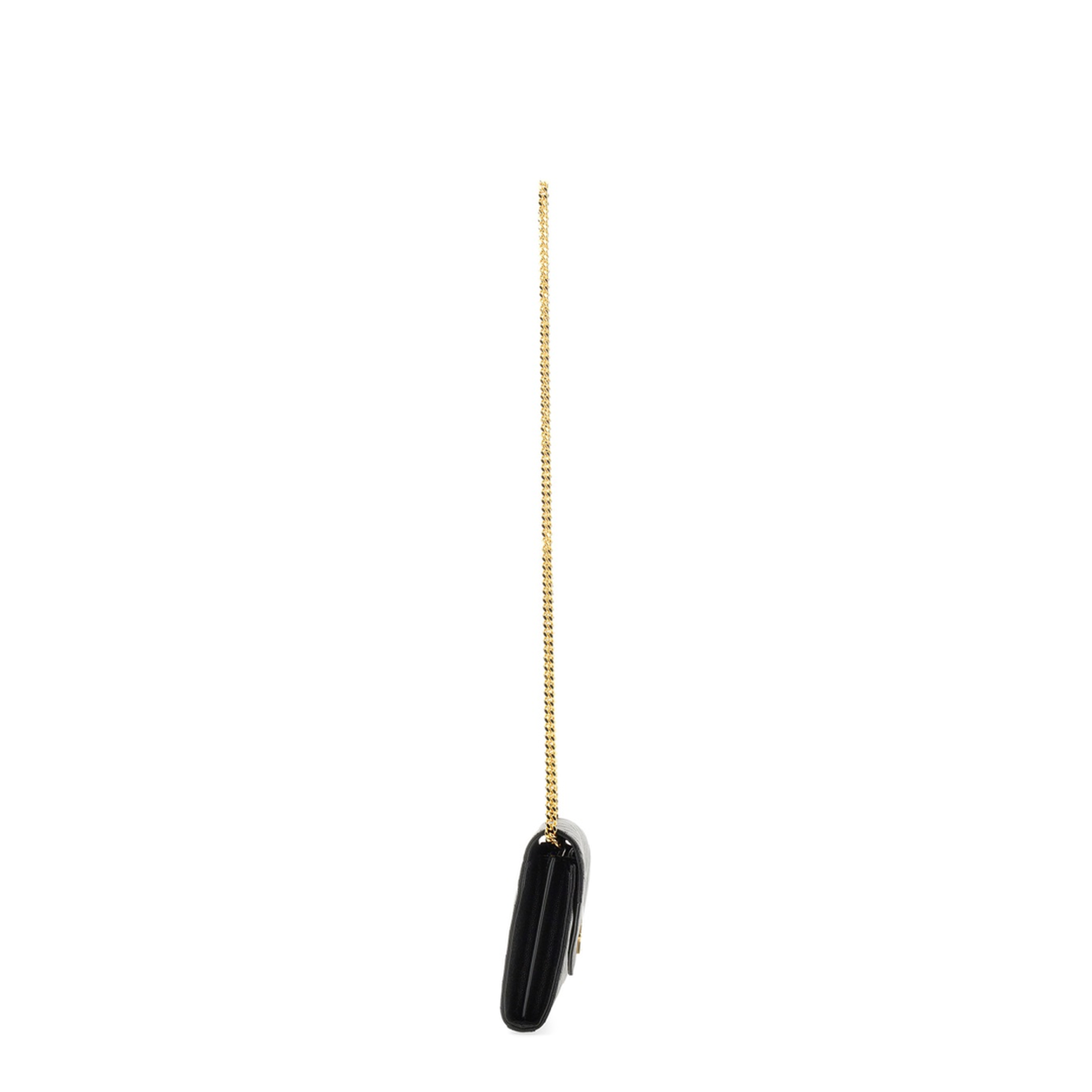 Classic Cassandre Chain Wallet In Grain De Poudre Leather - Image 8