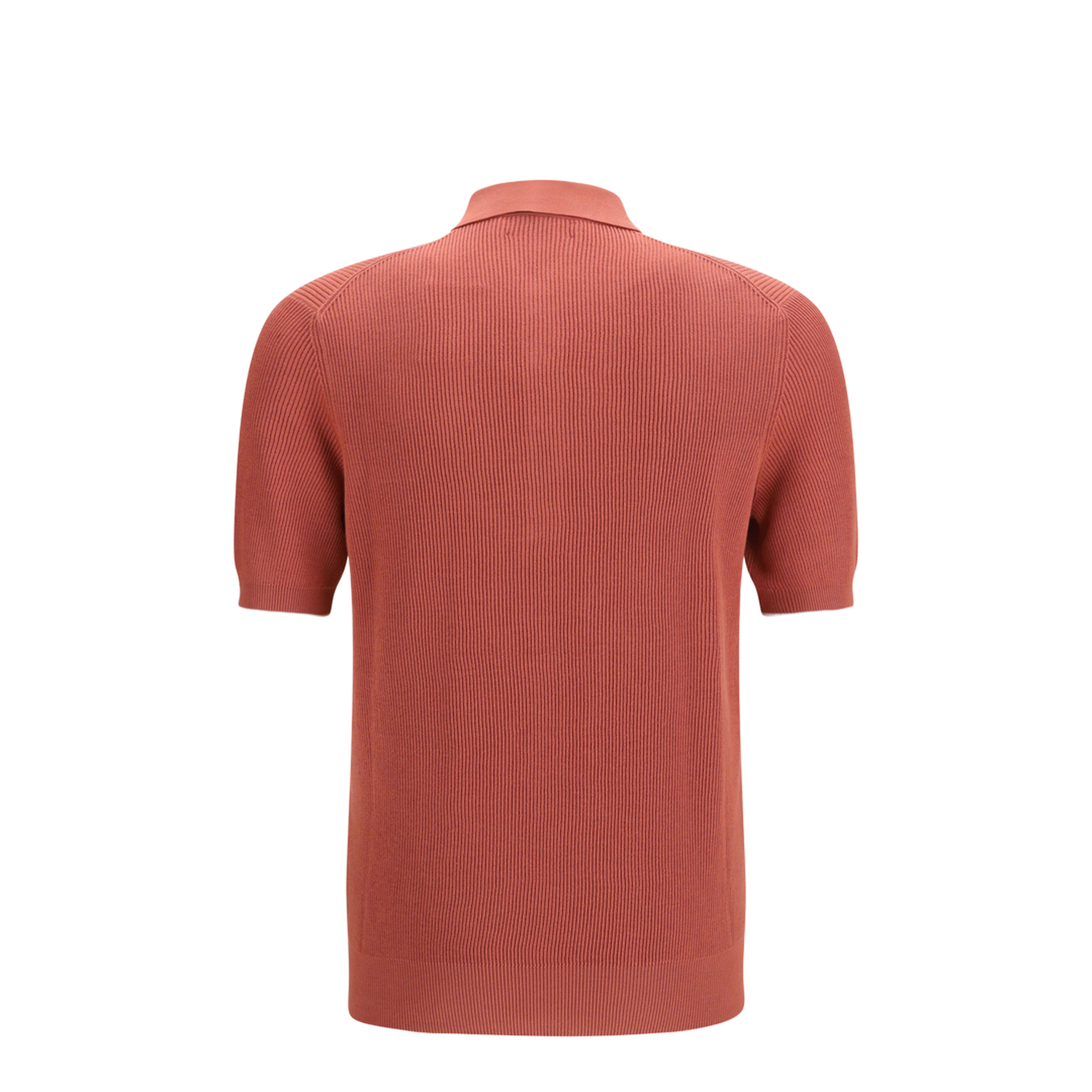 Short-sleeve Polo with buttons - Image 2