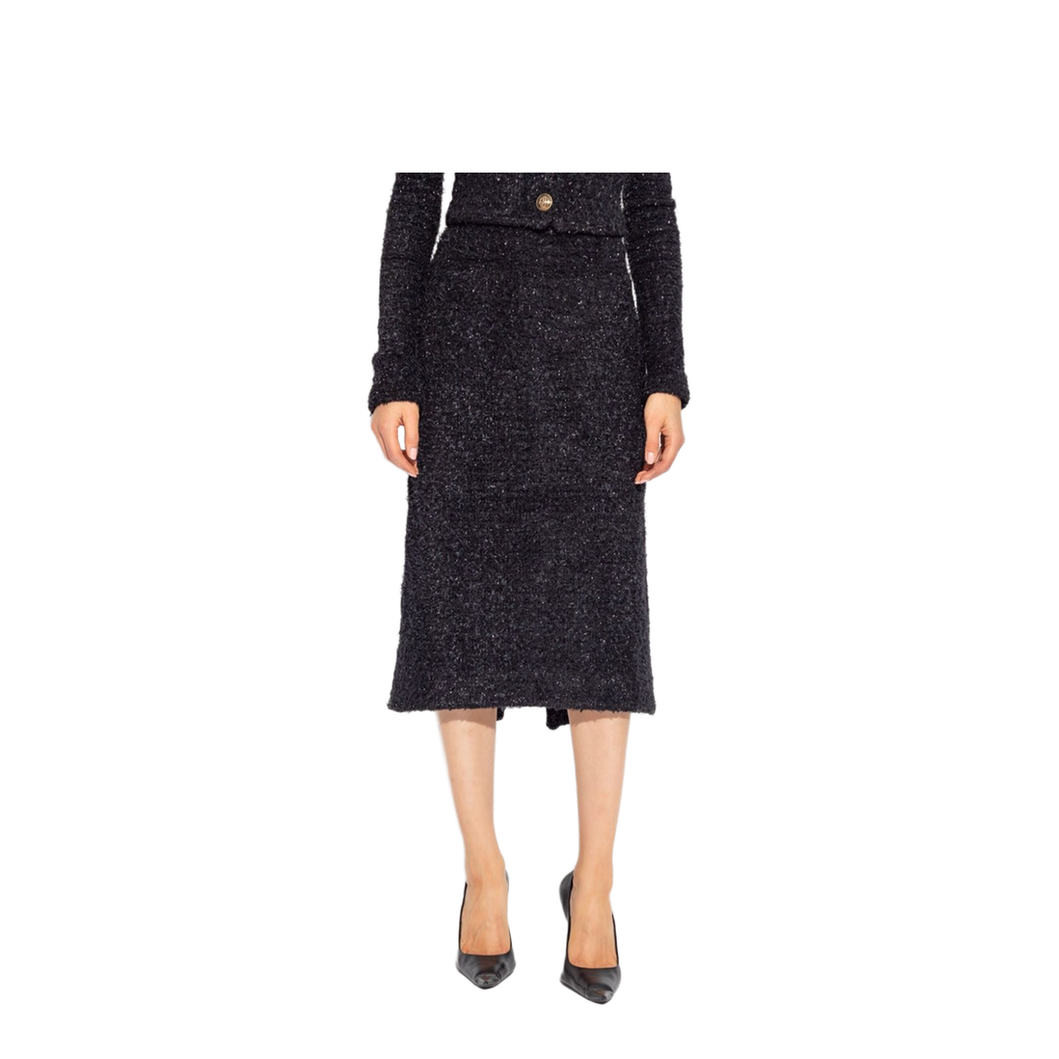 Tweed Midi Skirt - Image 5