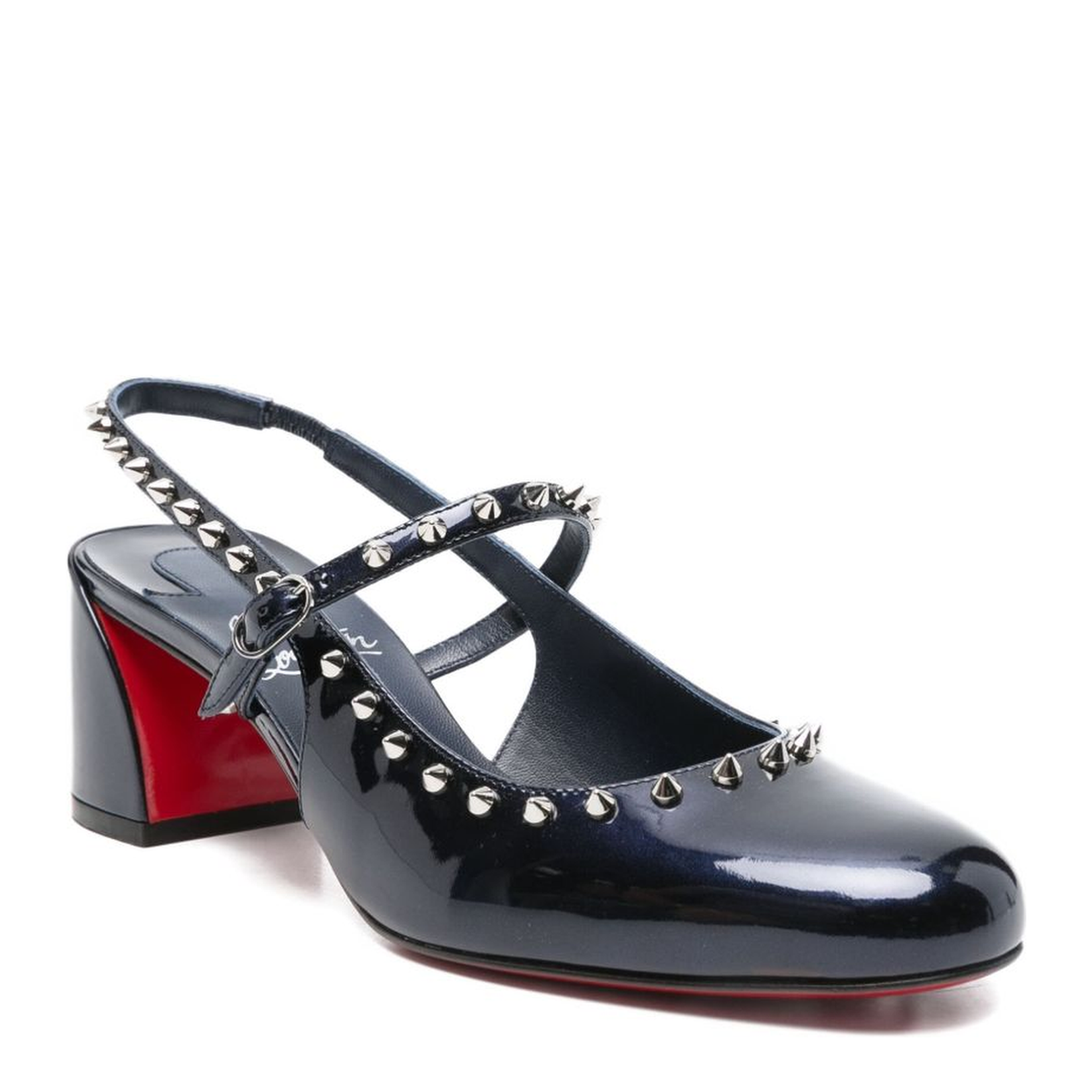 Janispikes Pumps Dark Blue - Image 3