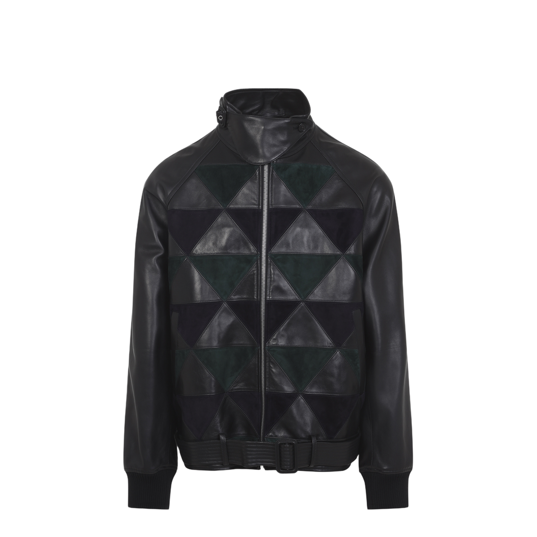 Intarsia Bomber Jacket - Image 3