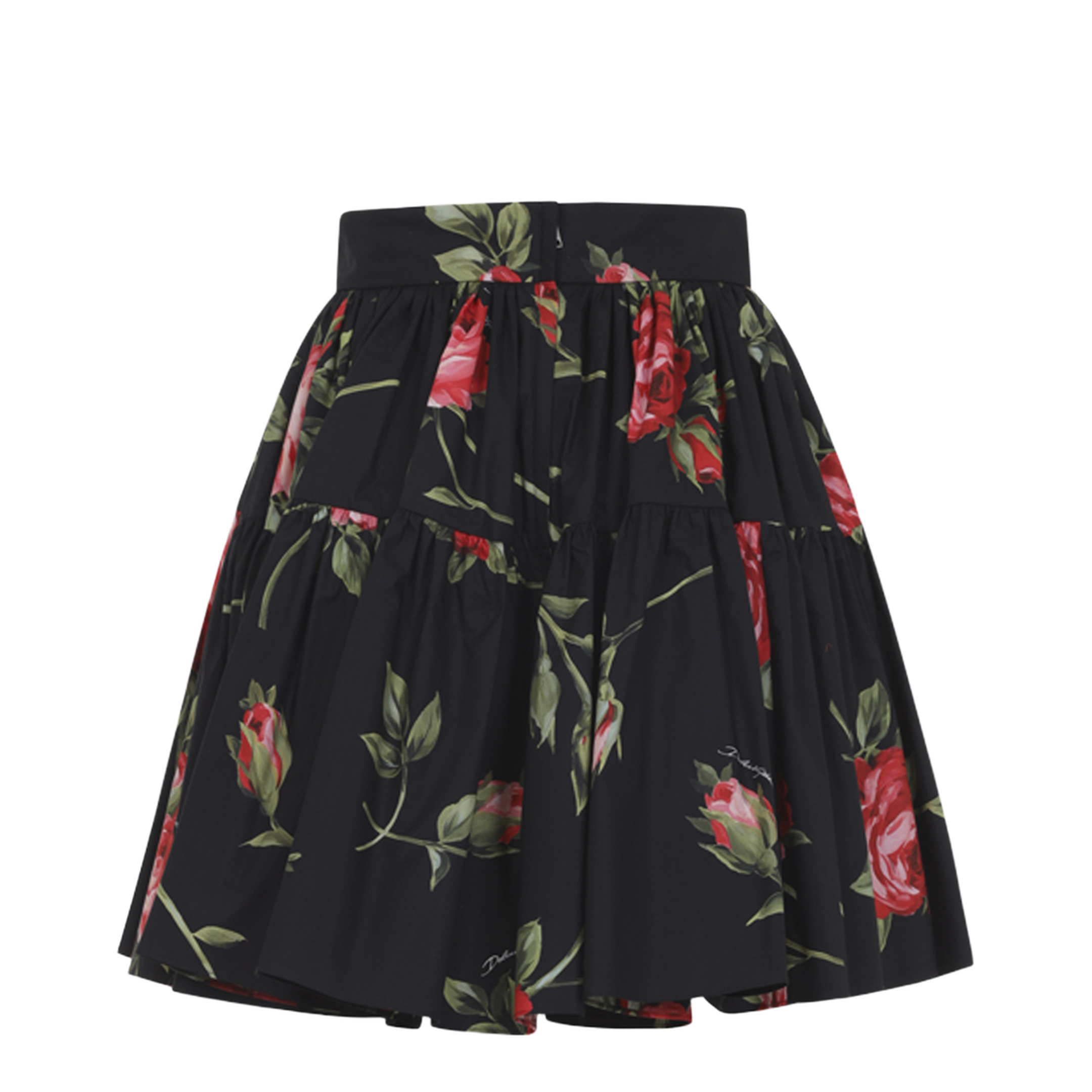 Cotton Mini Skirt - Image 4