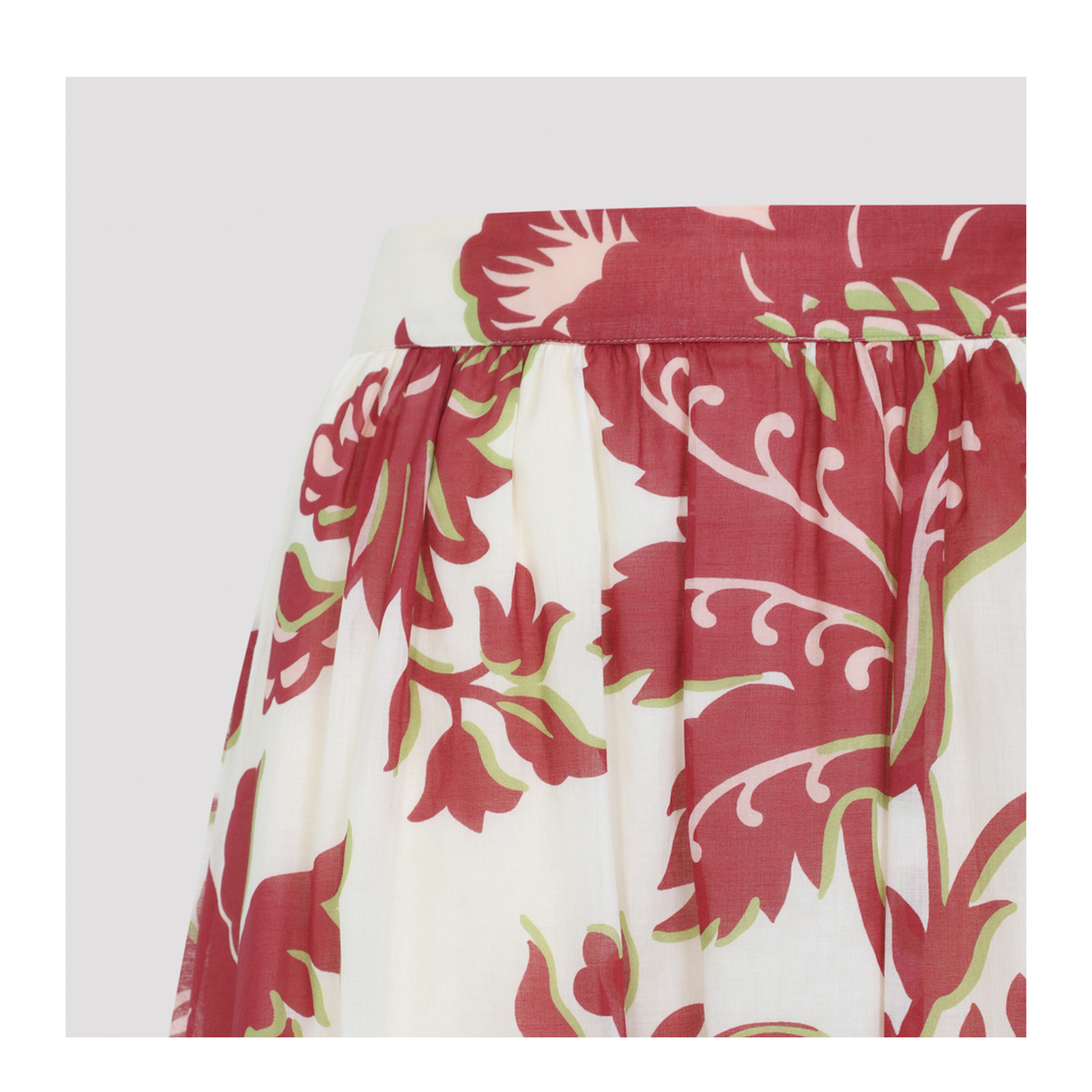 Flounce Hem Maxi Skirt - Image 5