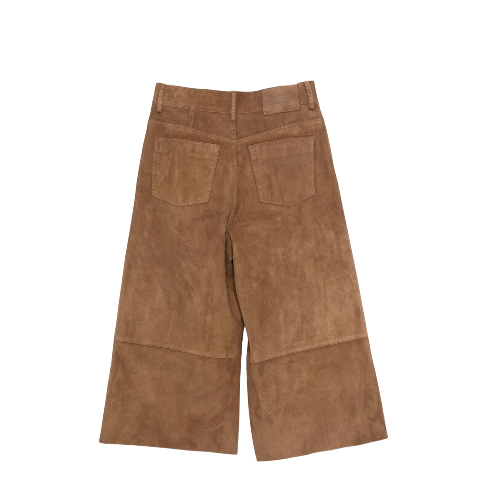 Trousers in Brown Suede - Image 3