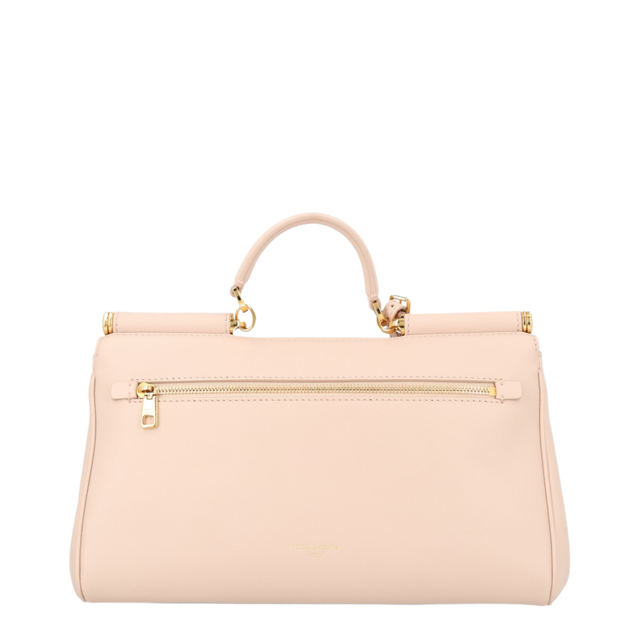 Calfskin Handbag - Beige - Image 3