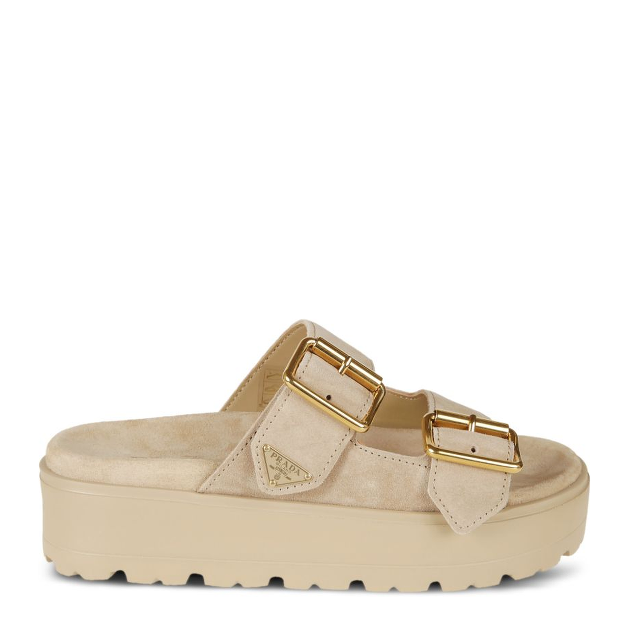 Suede Leather Sandals - Image 1